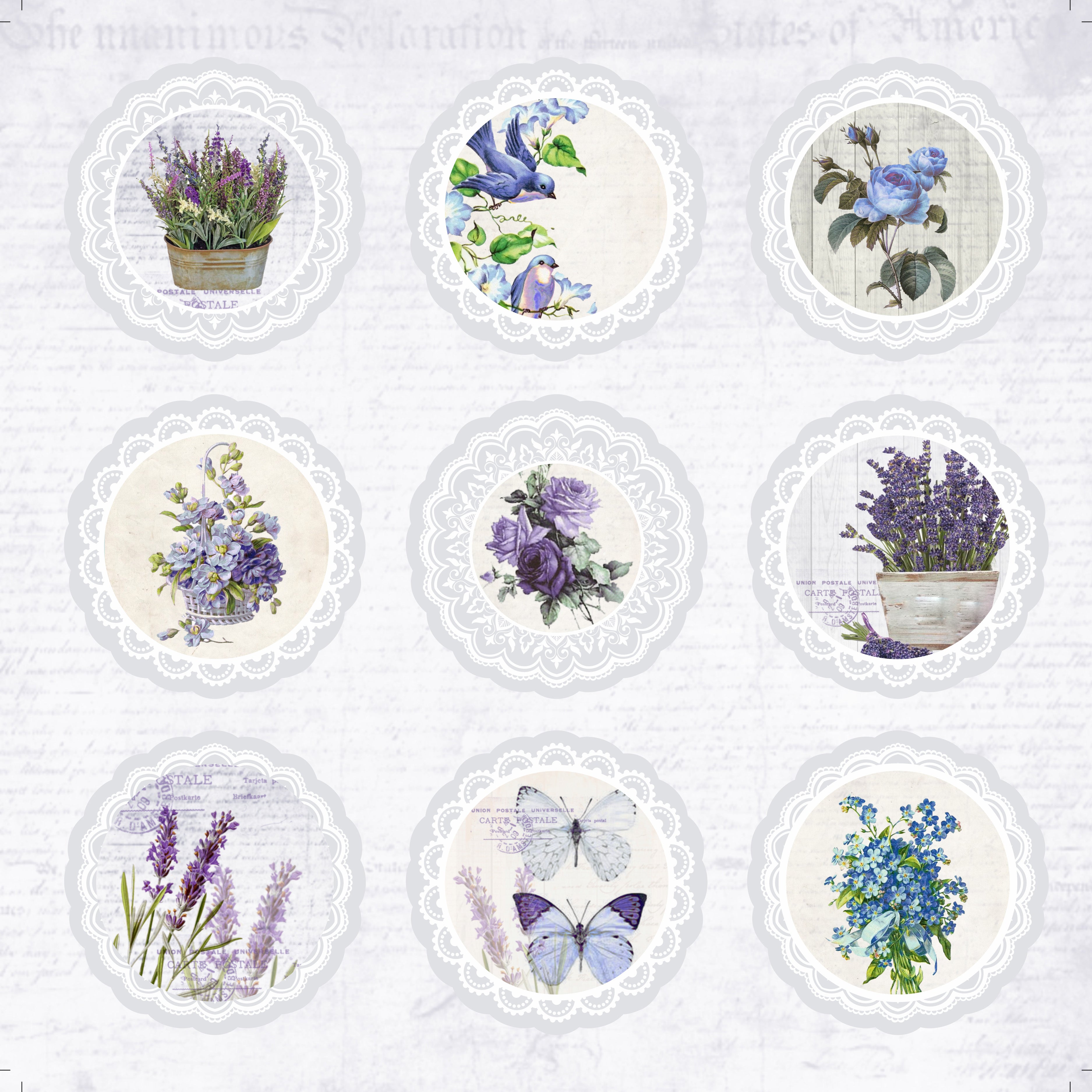 Paper Pack 12In X 12In Purple Passion 12Sheets 250Gsm Lb