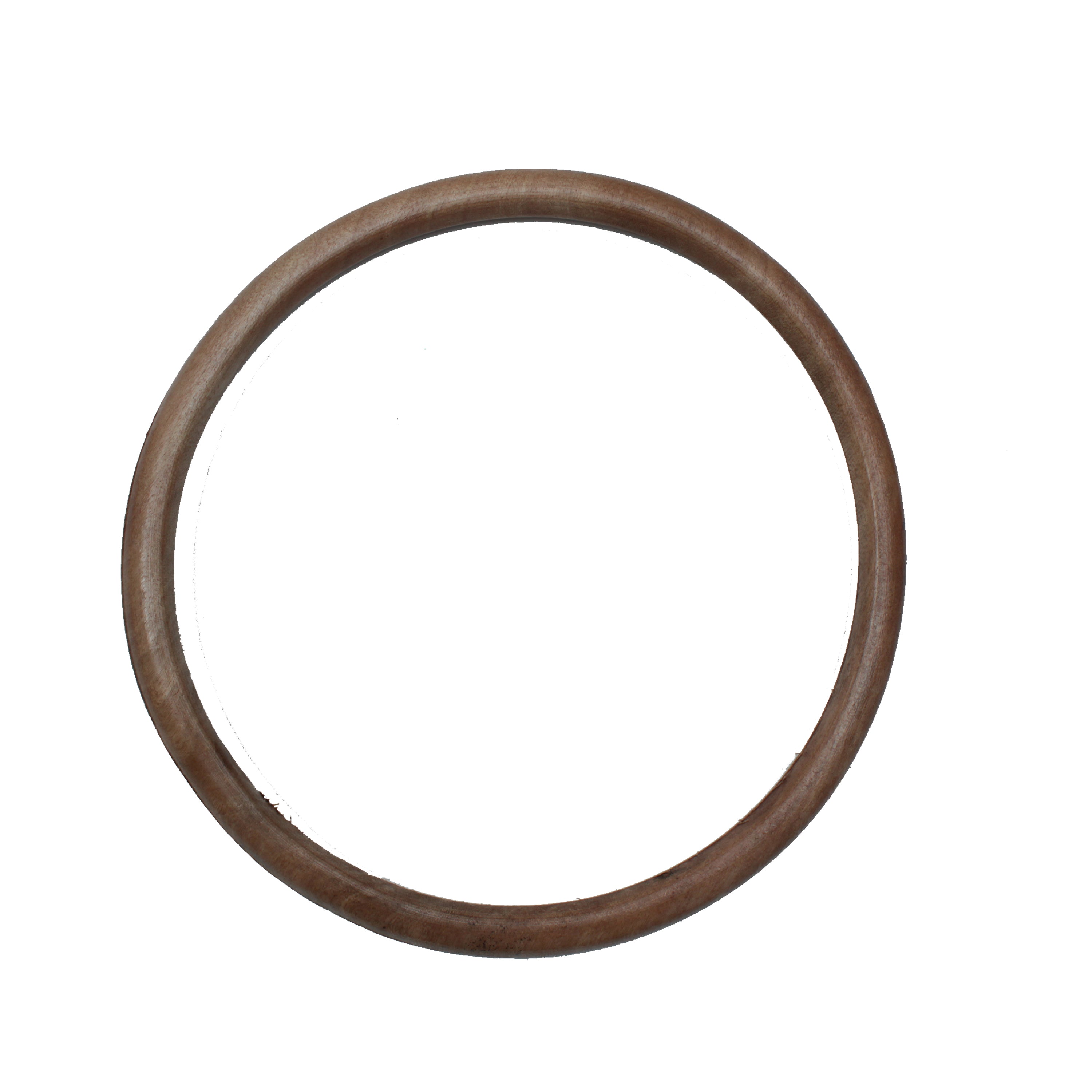 Wooden Rings 7Inch Dia Natural Polished 1Pc