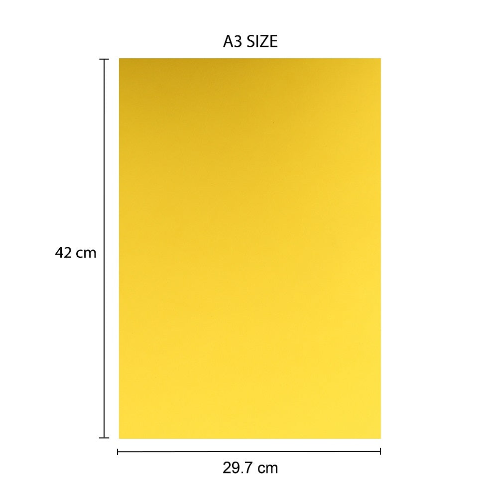 Foam Sheet A4 Yellow 1Sheet Ib