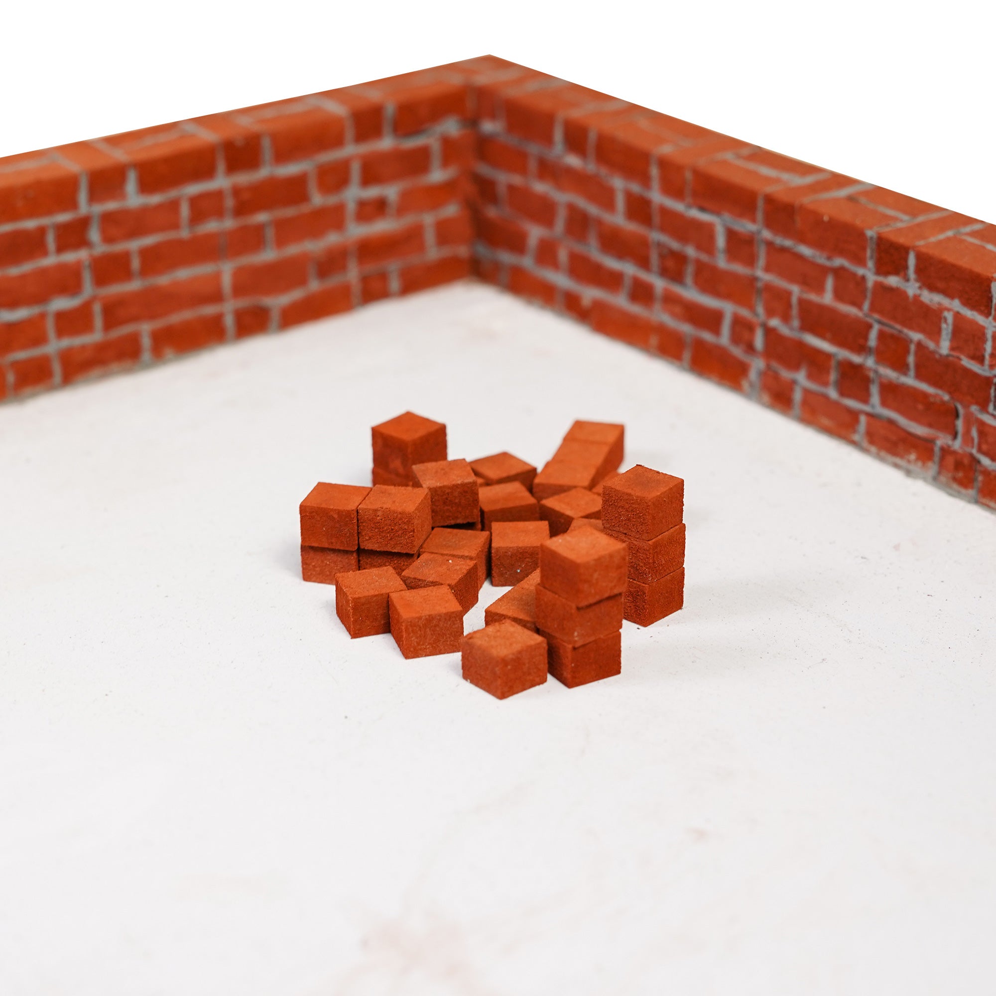 Build A Home Mdf Half Bricks W8 X H8 X D5.5 mm 100pc