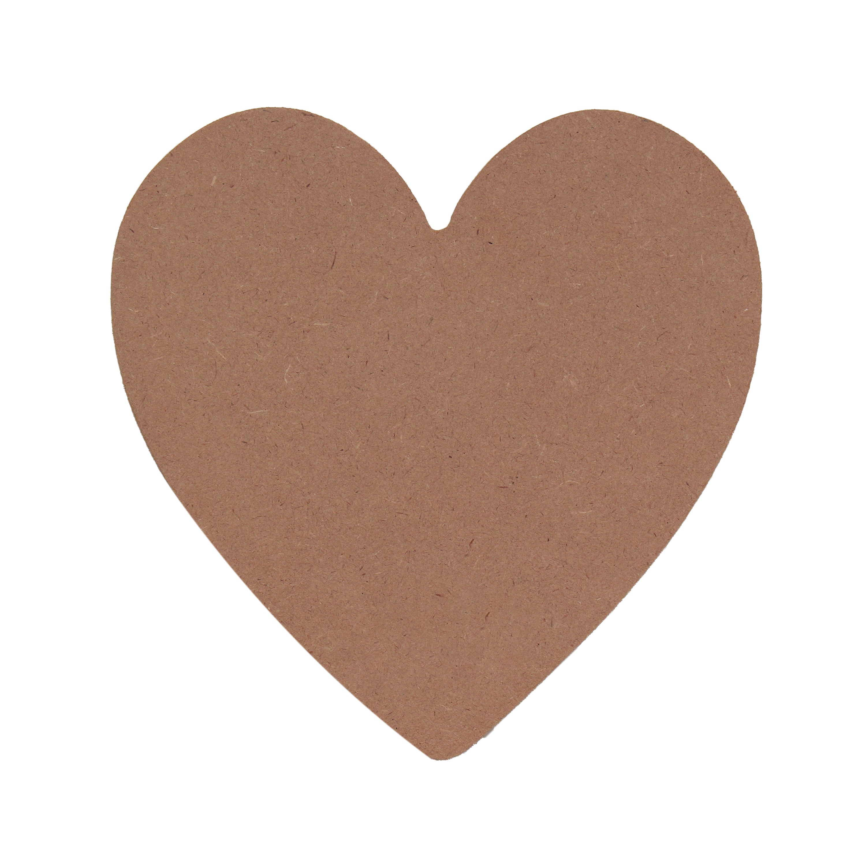 Mdf Blank Heart 8 X 8Inch 5.5Mm Thick 1Pc Lb