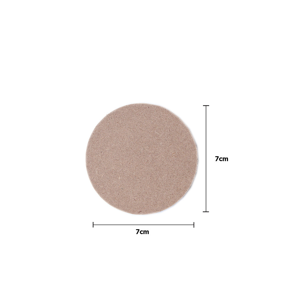 MDF Shapes Round 7.5Cm 5.5Mm Thick 6Pc Lb