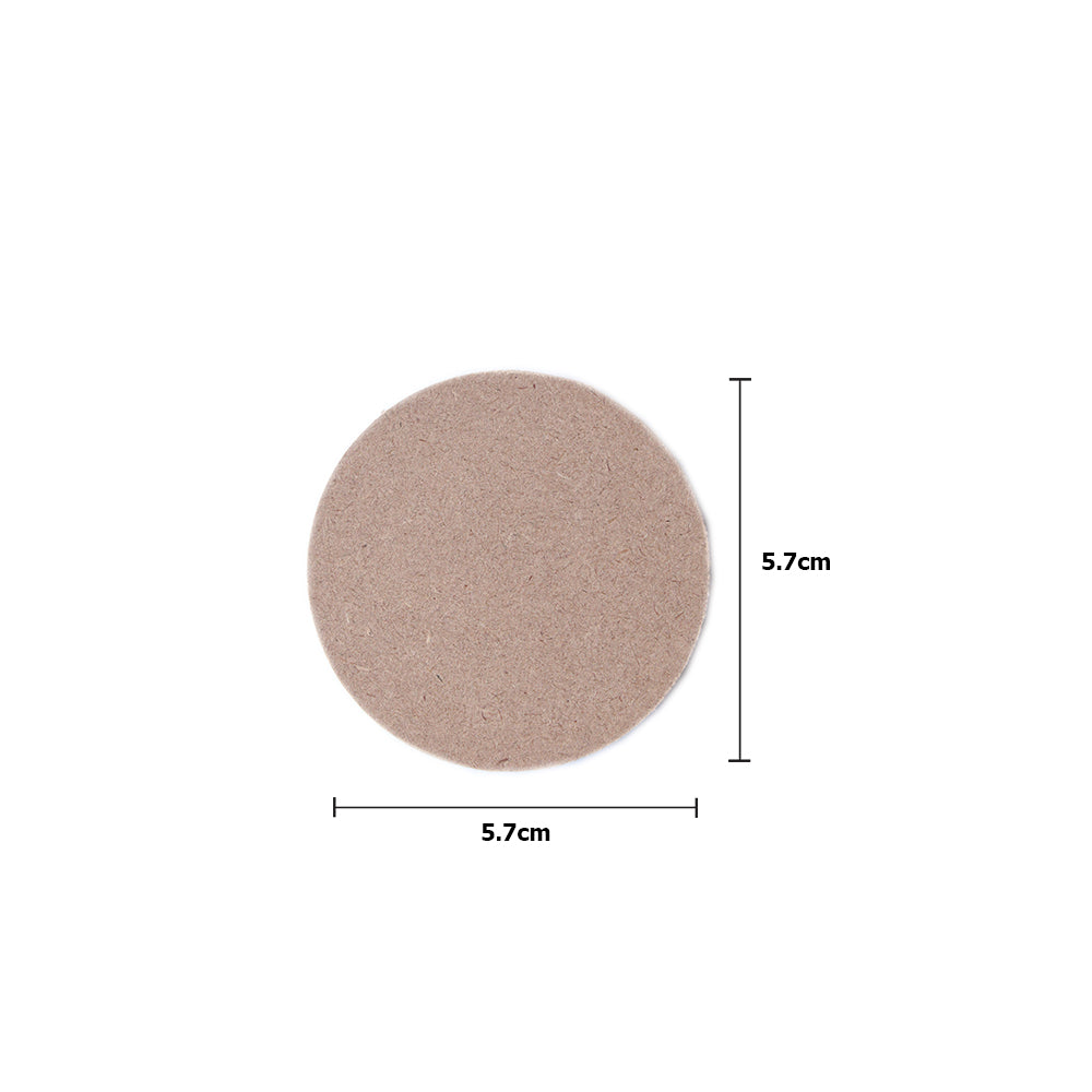 MDF Shapes Round 6.2Cm 5.5Mm Thick 6Pc Lb