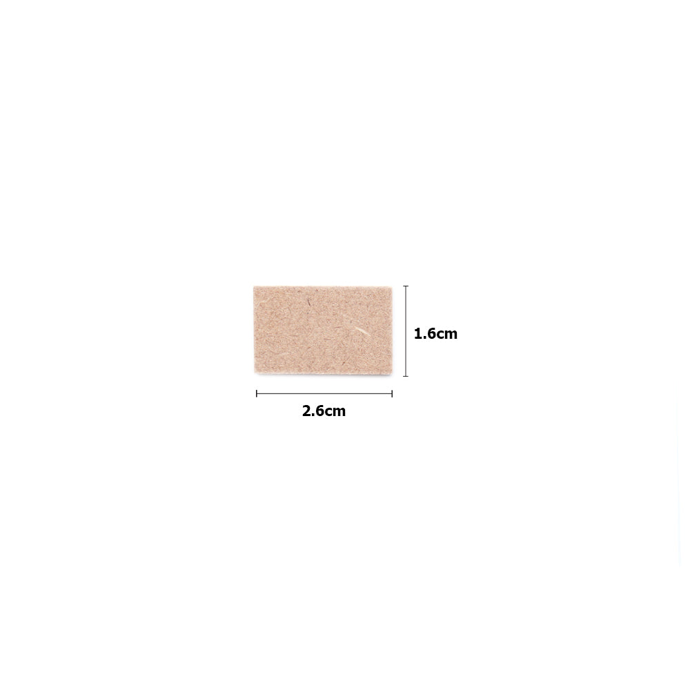 Mdf Shapes Rectangle 1.5 X 2.5Cm 5.5Mm Thick 100G Lb