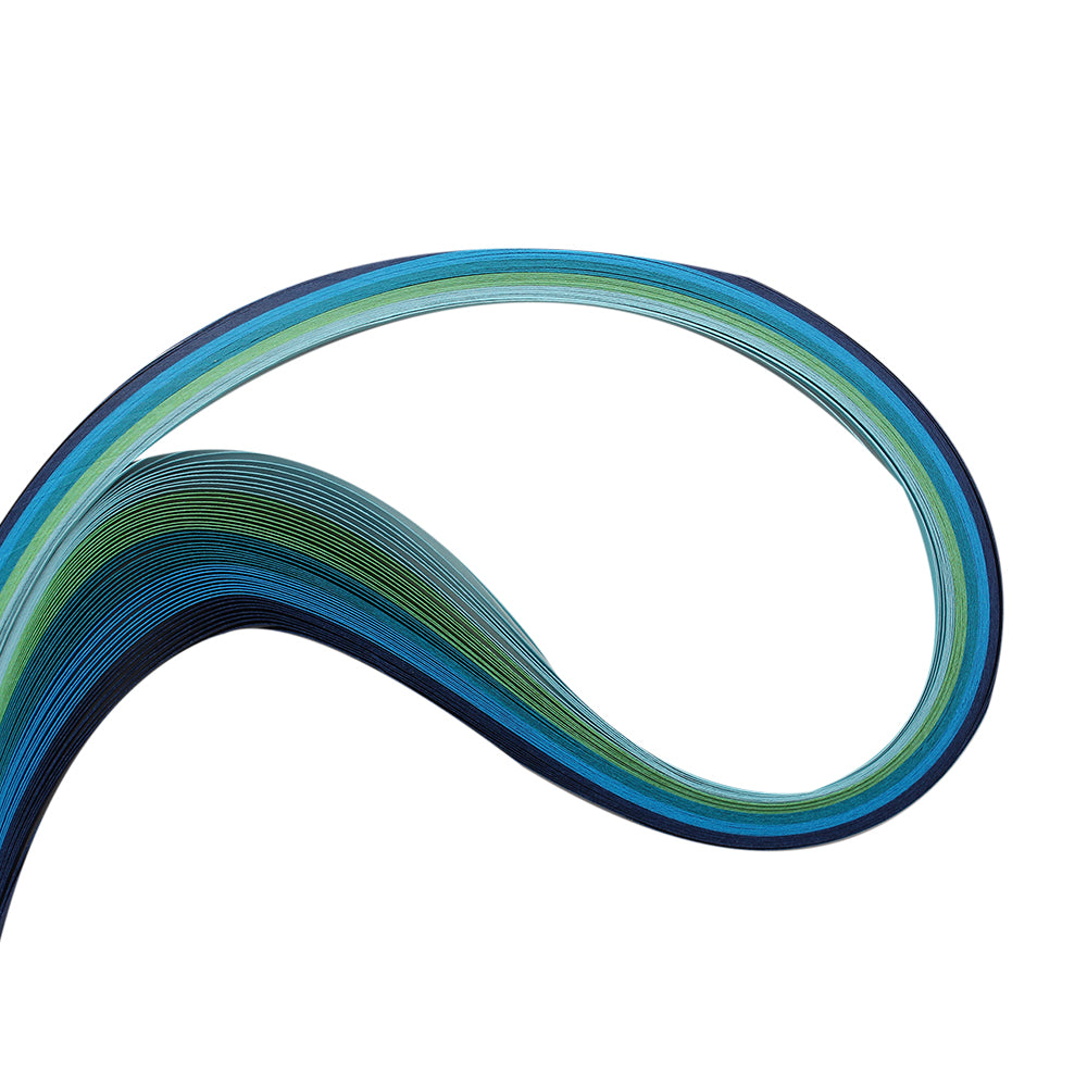 Qulling Strips 21Inch X 3Mm Mediterranean Sea 50Strips