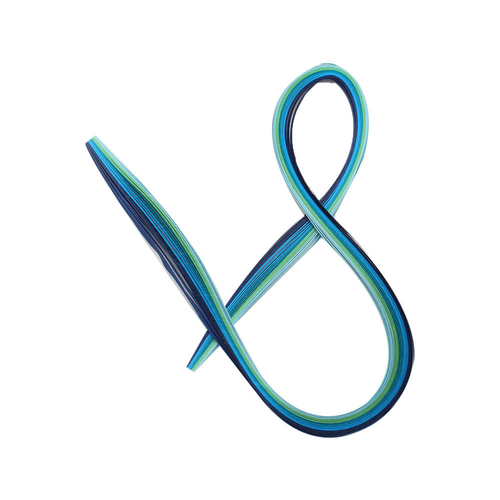 Qulling Strips 21Inch X 3Mm Mediterranean Sea 50Strips