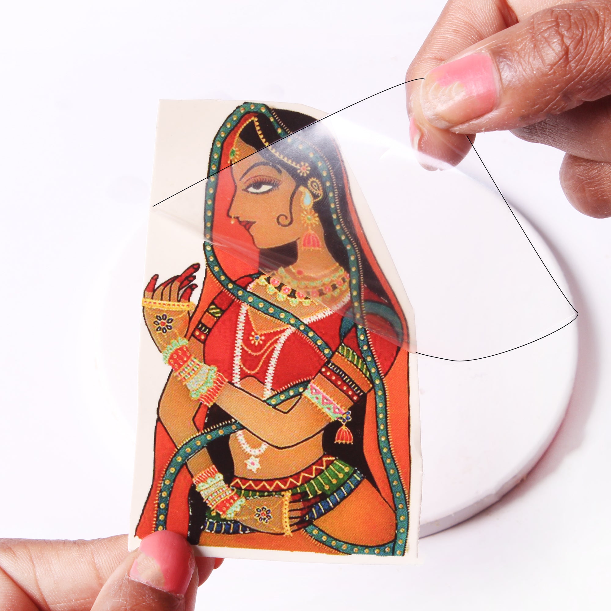 Deco Transfer Sheet Indie Elements 10inch X 7.5inch 1pc