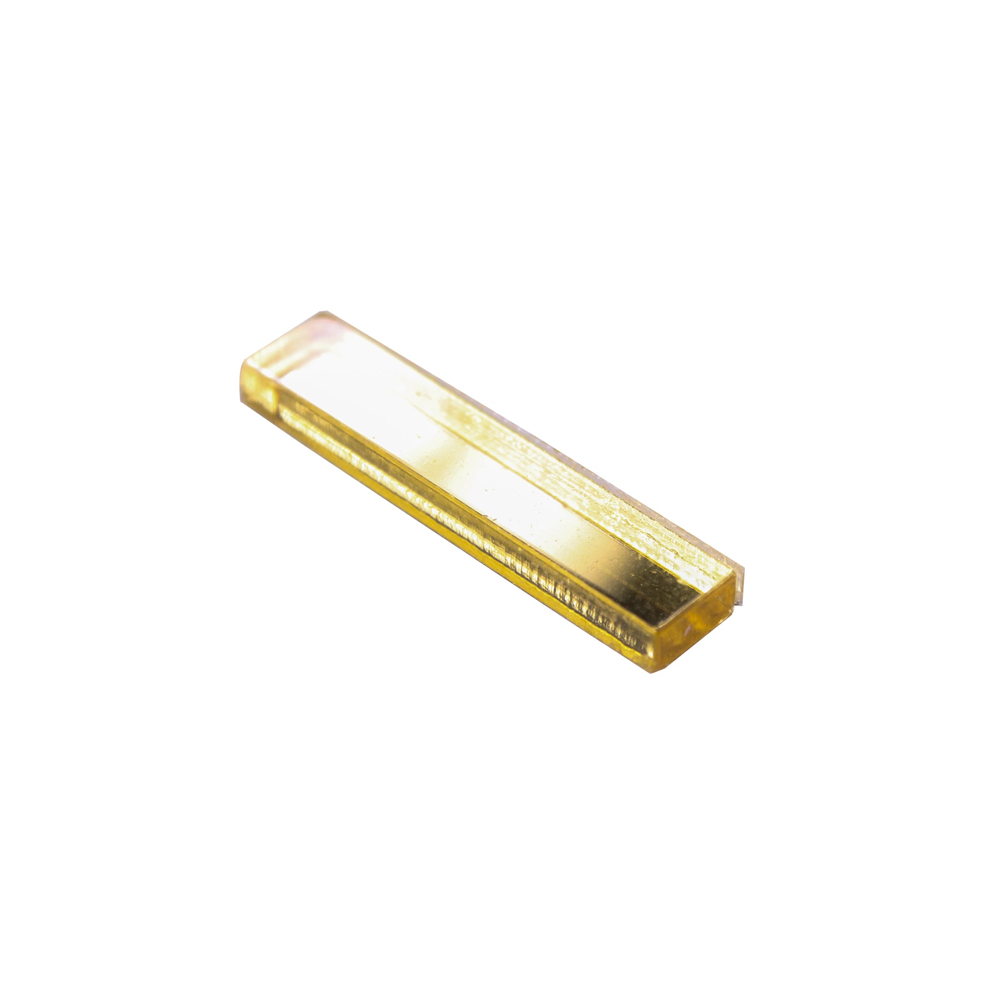 Clock Mirror Acrylic Tick Marks Gold 1Inch 2.7Mm Thick 12Pc Pbhc Lb