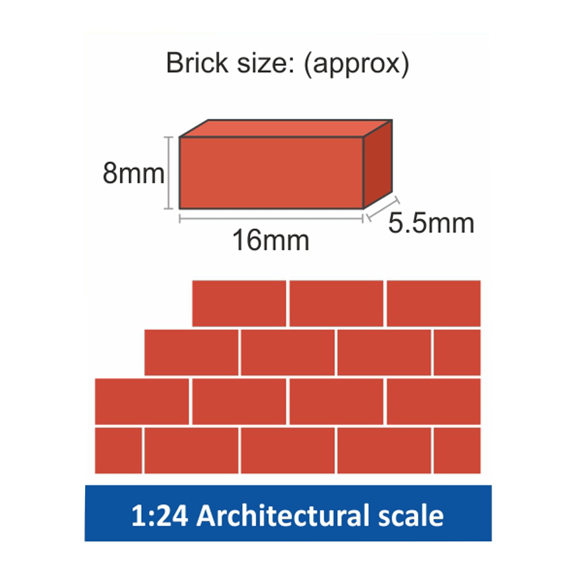 Build A Home Mdf Bricks W8 X H16 X D 5.5 mm 500pc