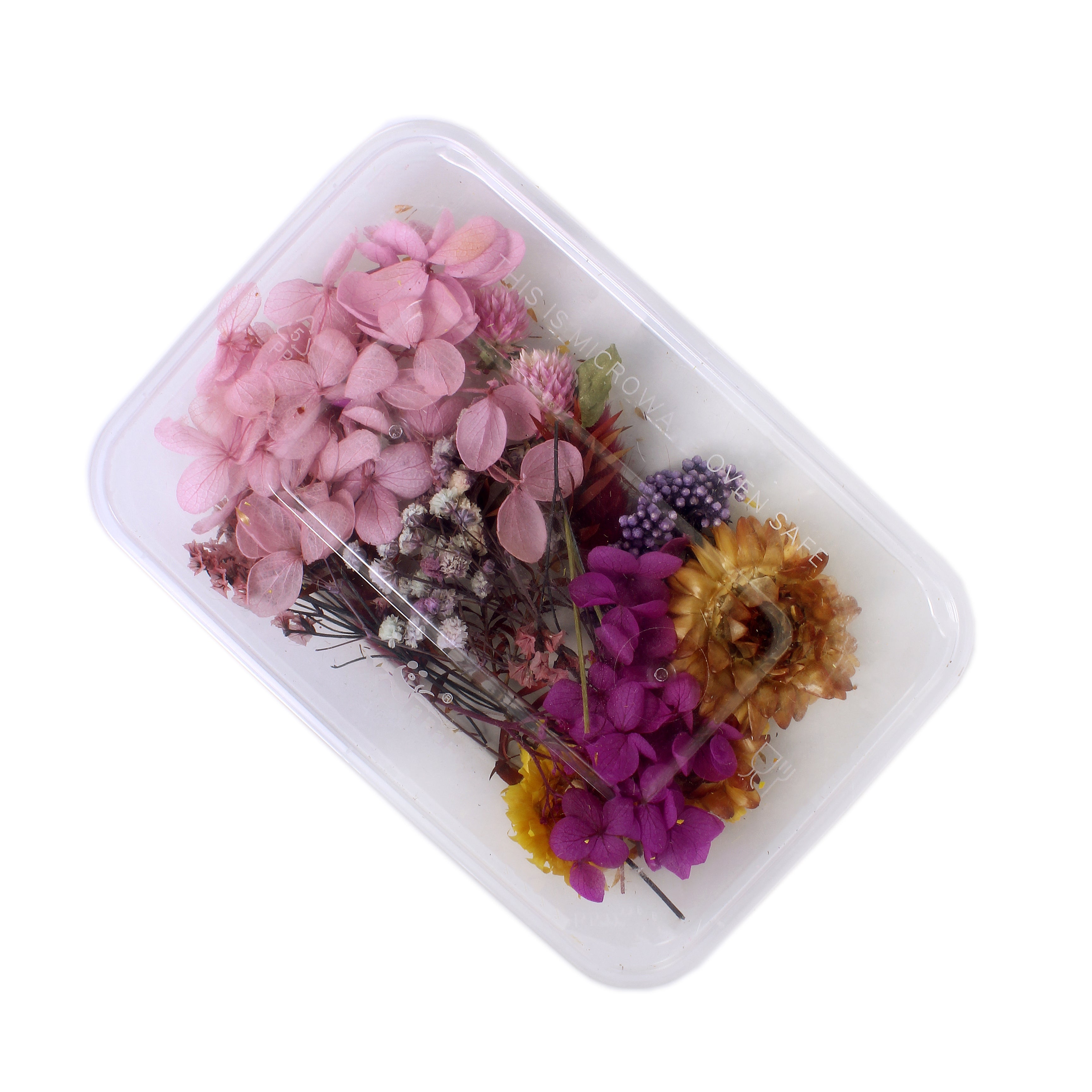 Assorted Natural Dried Flowers Mixed Delight Blooms 1Box Ib