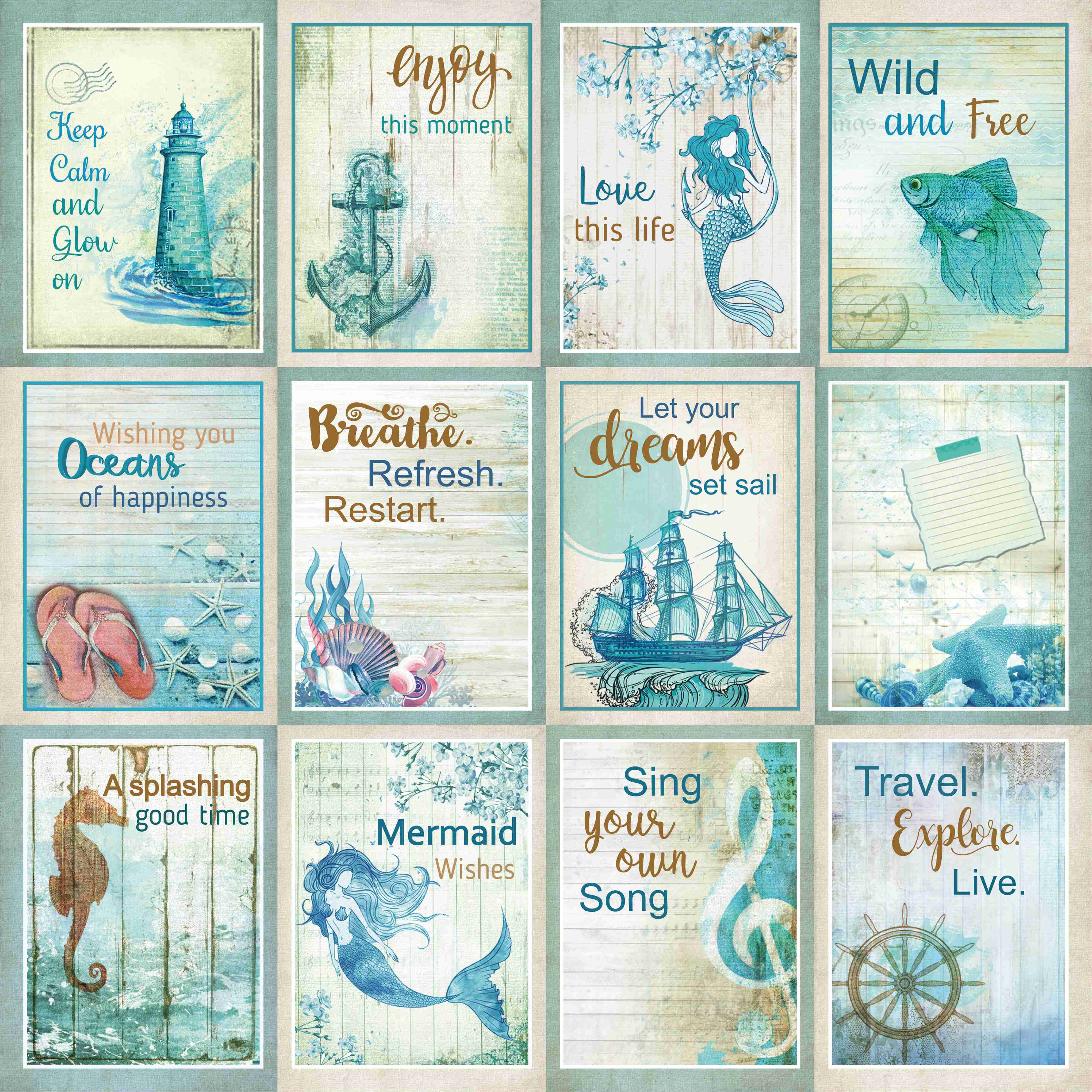 Paper Pack 12In X 12In Song Of The Sea 12Sheet Lb