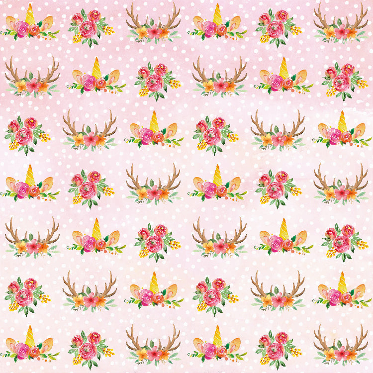 Paper Pack 6In X 6In 12Desx2 Boho Vibes(Dreams) 24Sheet Lb