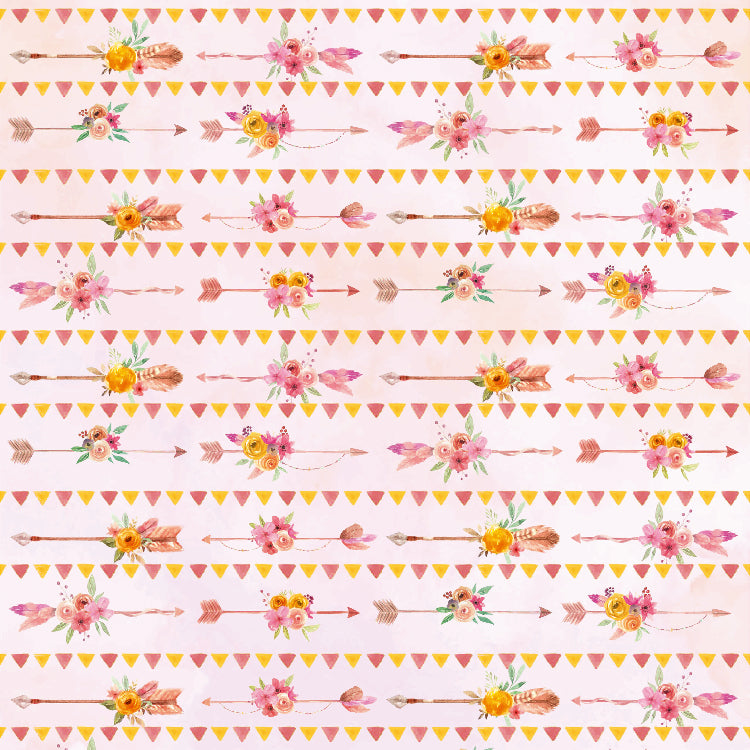 Paper Pack 6In X 6In 12Desx2 Boho Vibes(Dreams) 24Sheet Lb