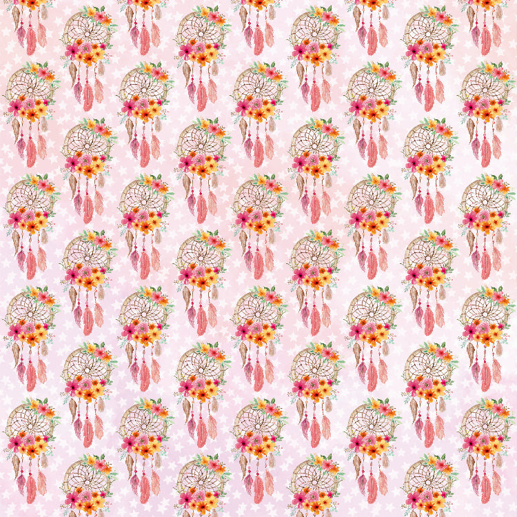 Paper Pack 6In X 6In 12Desx2 Boho Vibes(Dreams) 24Sheet Lb