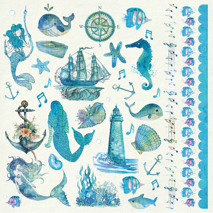 Paper Pack 6In X 6In 12Desx2 Song Of The Sea 24Sheet Lb