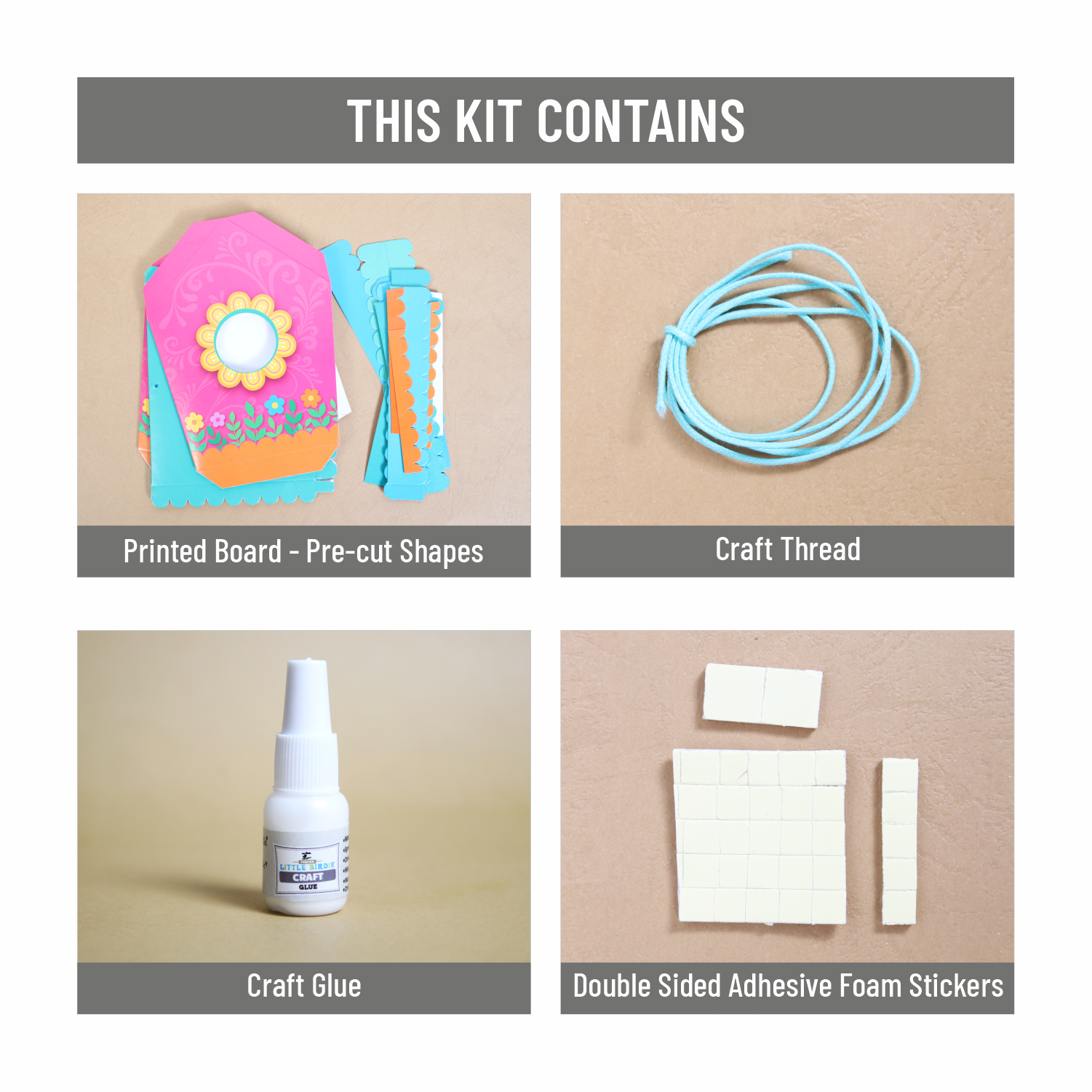 Diy Build & Decorate Your Own Bird House Kit 1 Box