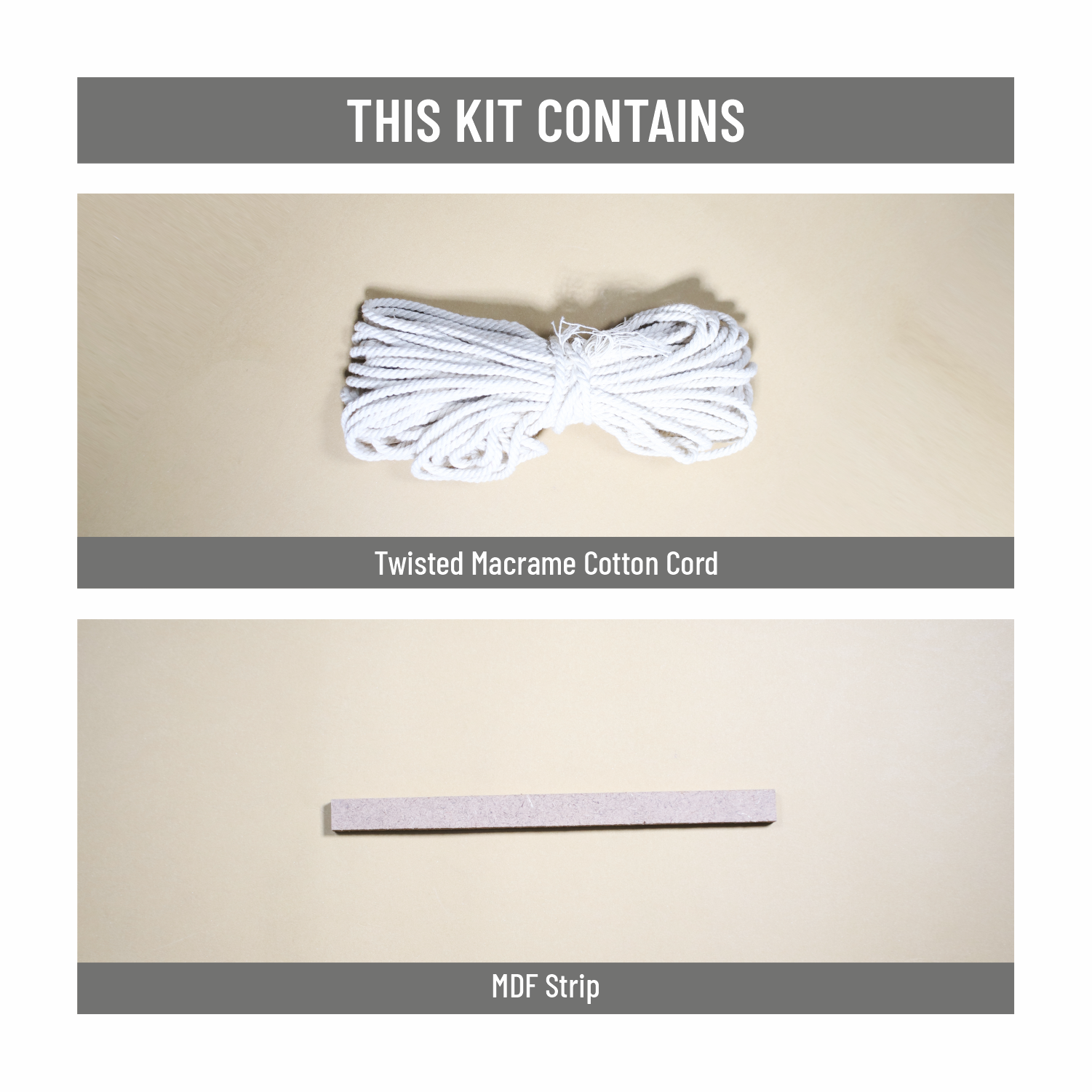 Diy Boho Macrame Wall Hanging Kit 1It Box