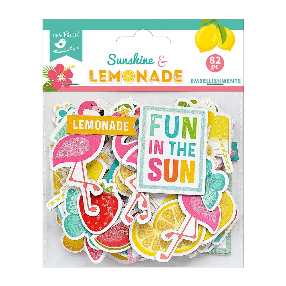 Sunshine And Lemonade Ephemera Stickers 82pcs