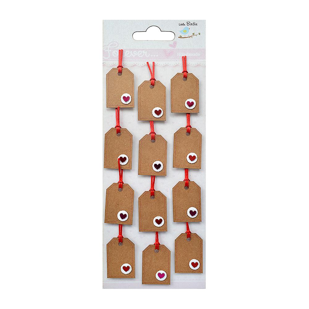 Little Birdie Stickers - Gift Tags - Love, 12Pc – Itsy Bitsy