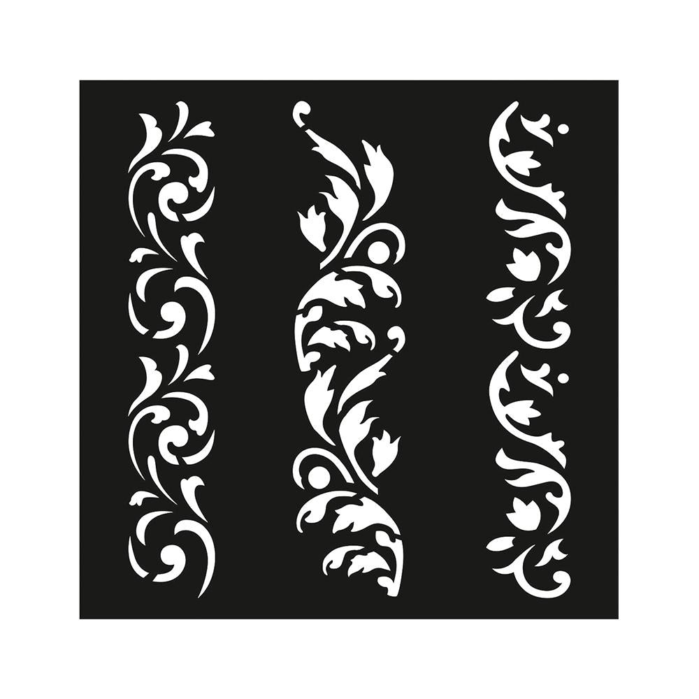Stencil Garden Vine 4X4Inch 1Pc Lb