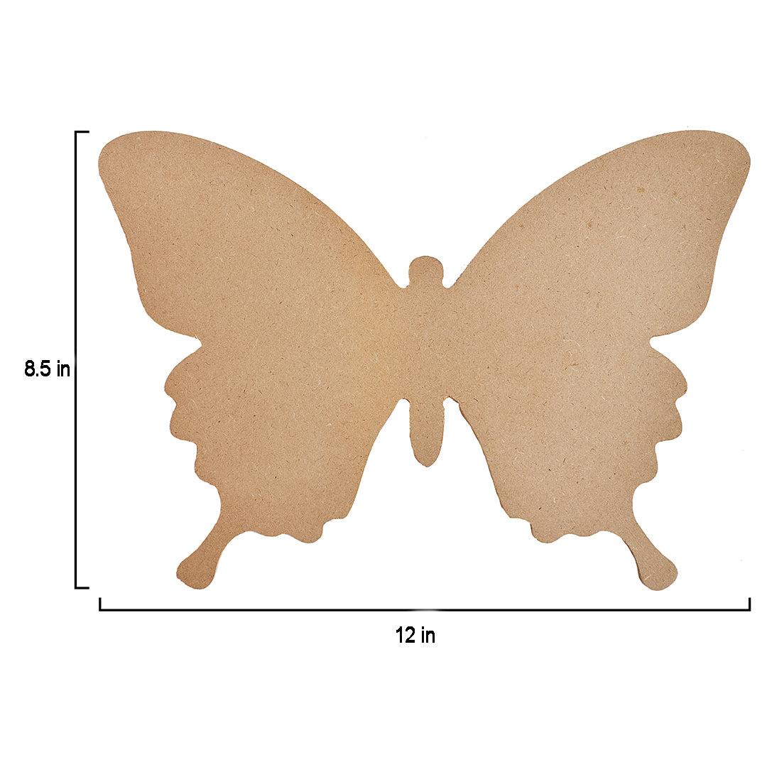 MDF Butterfly W12 X H8.5Inch 5.5Mm Thick 1Pc Lb