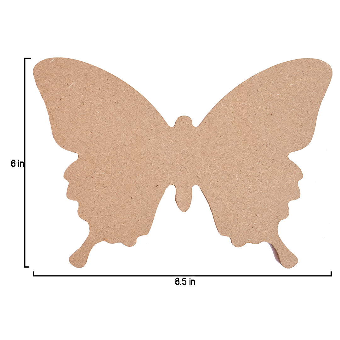 MDF Butterfly W8.5 X H6Inch 5.5Mm Thick 1Pc Lb