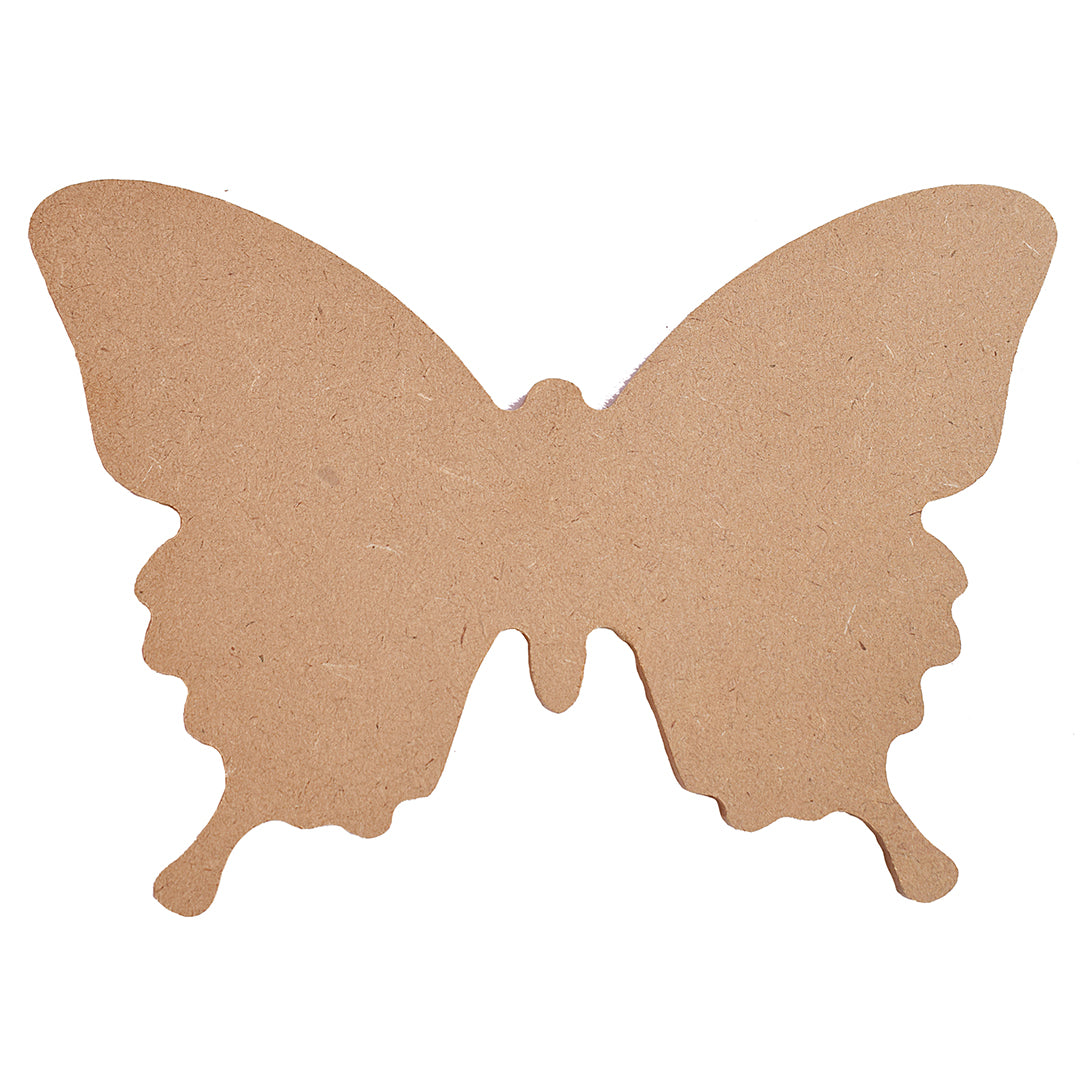 MDF Butterfly W6.5 X H4.5Inch 5.5Mm Thick 1Pc Lb