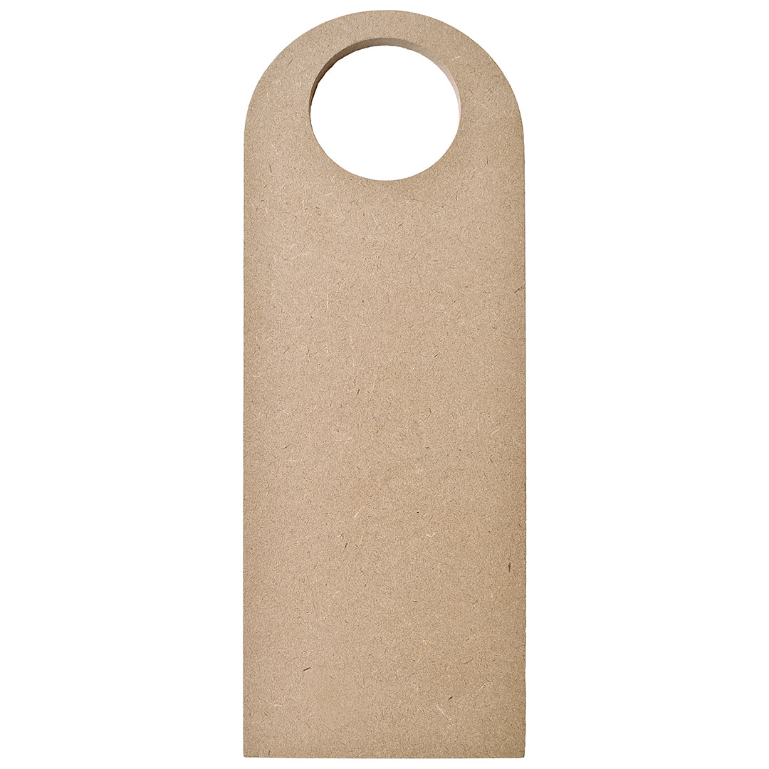 MDF Door Hanger W3.7 X H10.2Inch 5.5Mm Thick 1Pc Lb
