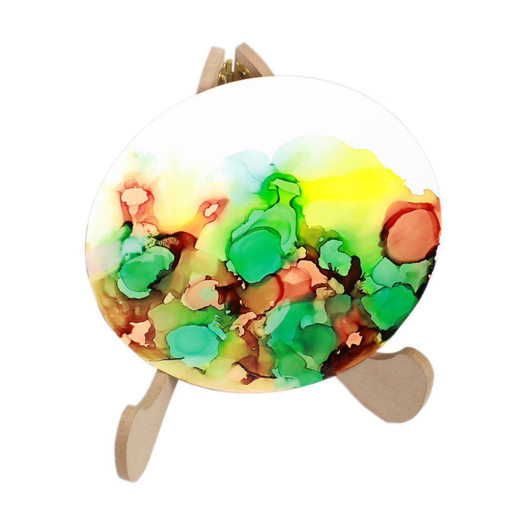 MDF Display Easel Stand W7 X H7 X D3Inch 5.5Mm Thick 1Pc Lb