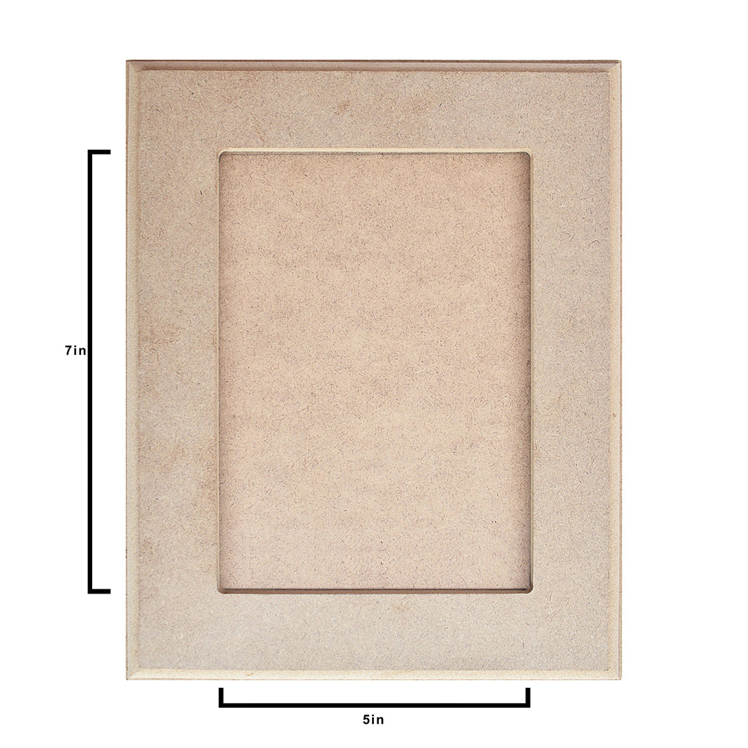 MDF Photo Frame 5 X 7Inch 12Mm Thick 1Pc Lb