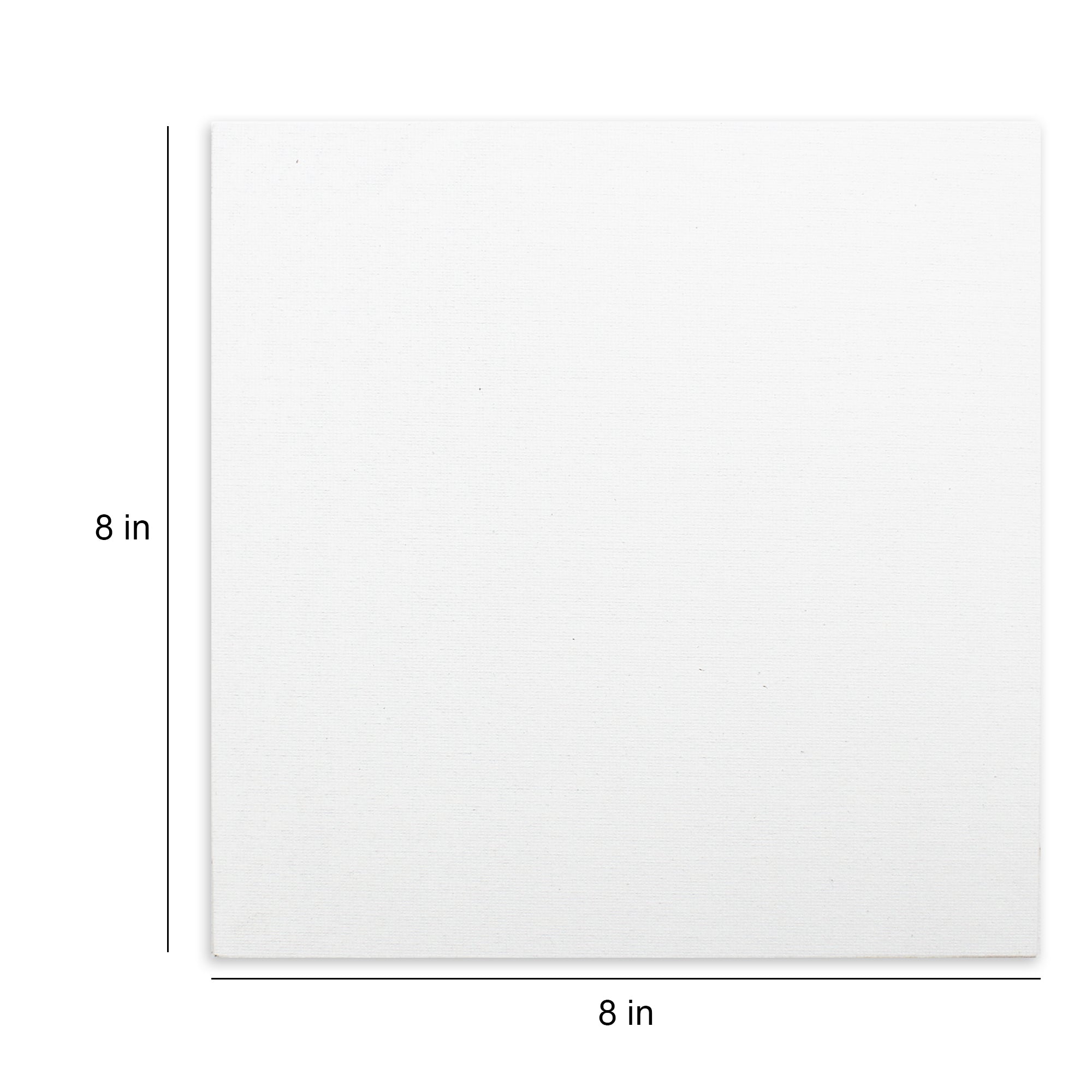Canvas Panel 3Mm Mdf Board 8 X 8Inch 2Pcs Lb