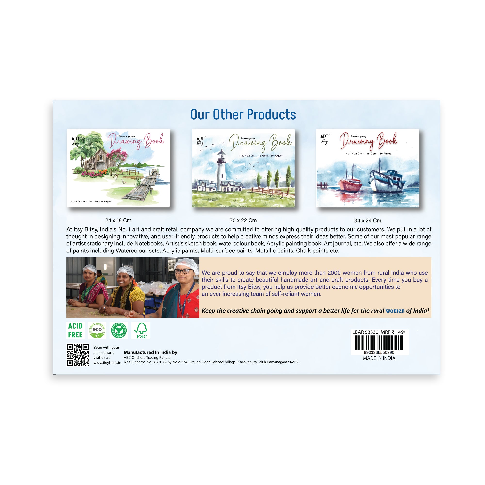 Drawing Book Premium Quality 42 X 30Cm 115Gsm 36Pages