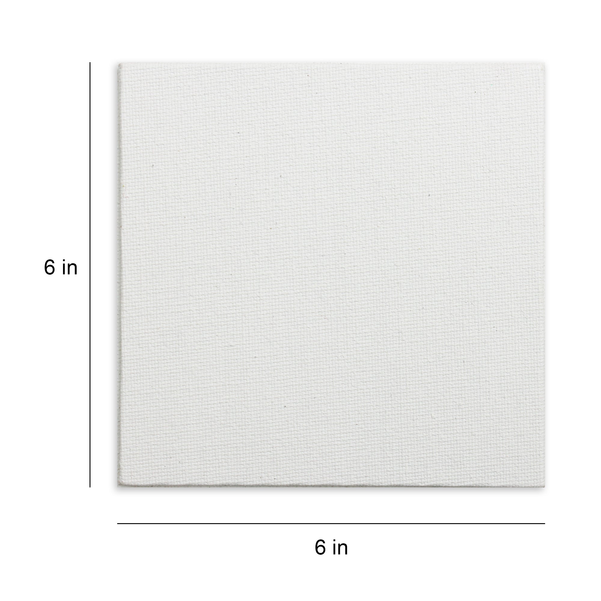 Canvas Panel 6 X 6Inch 2Mm Thick Mdf Board 3Pcs As