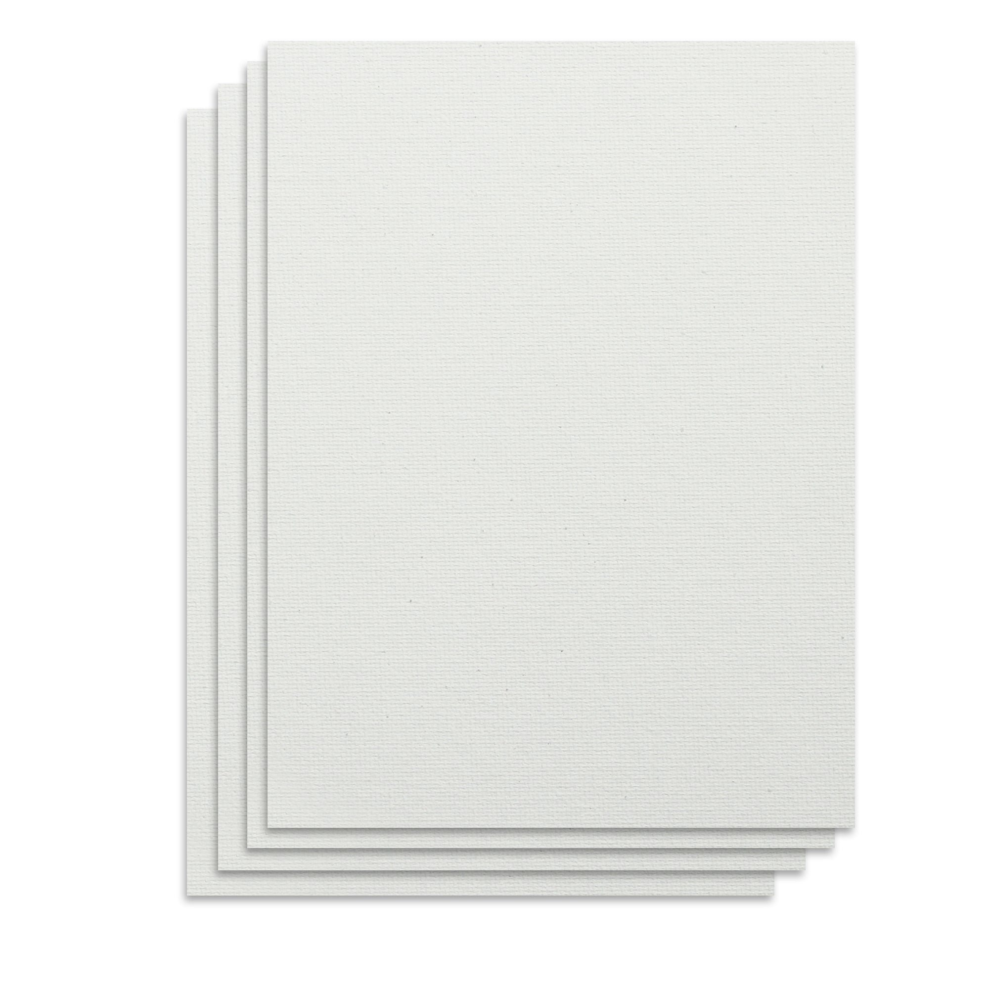 Canvas Board Rectangle 8 X 6Inch 230Gsm 2Mm Thick 4Pc Shrink Lb