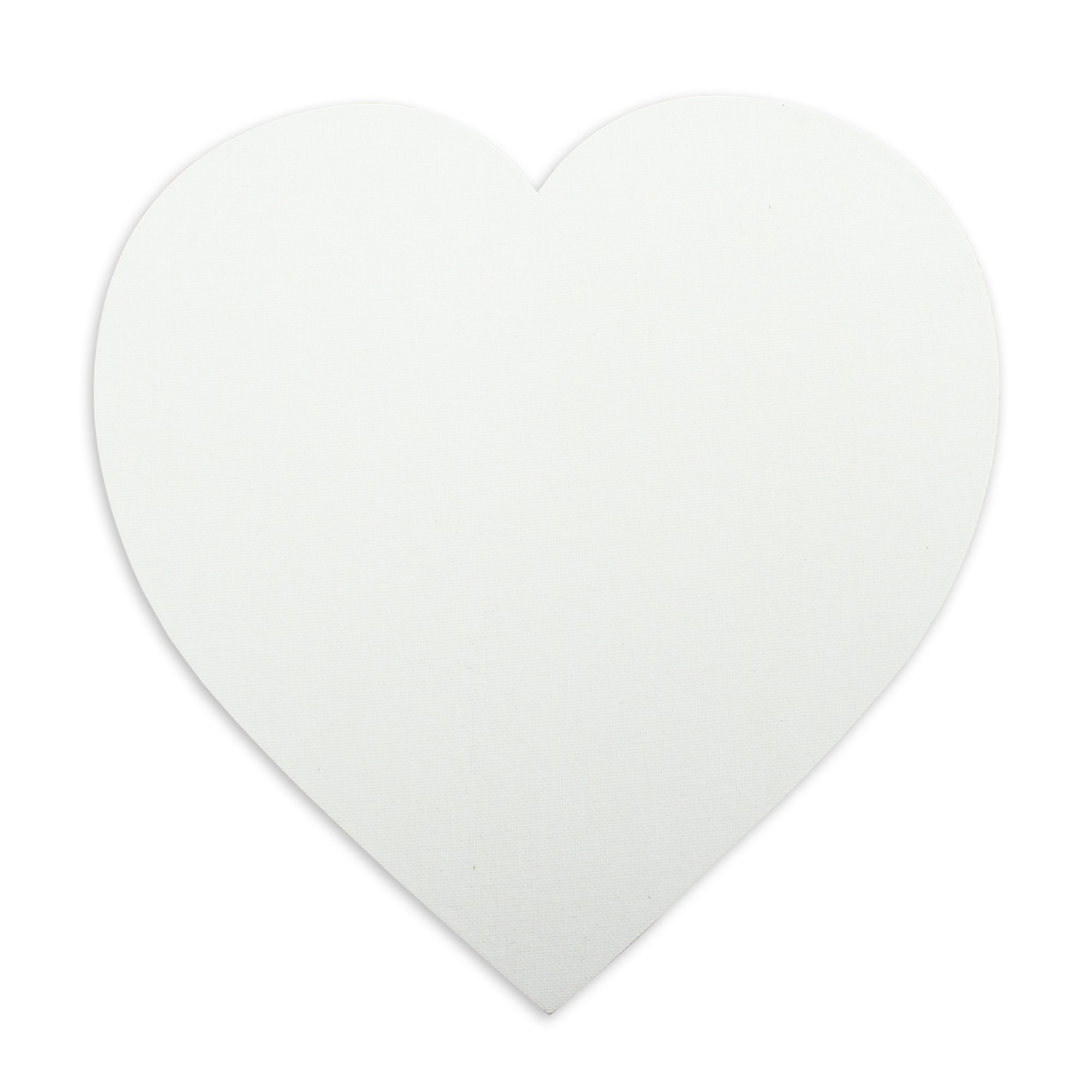 Canvas Board Heart 12 X 12Inch 230Gsm 2Mm Thick 4Pc Shrink Lb