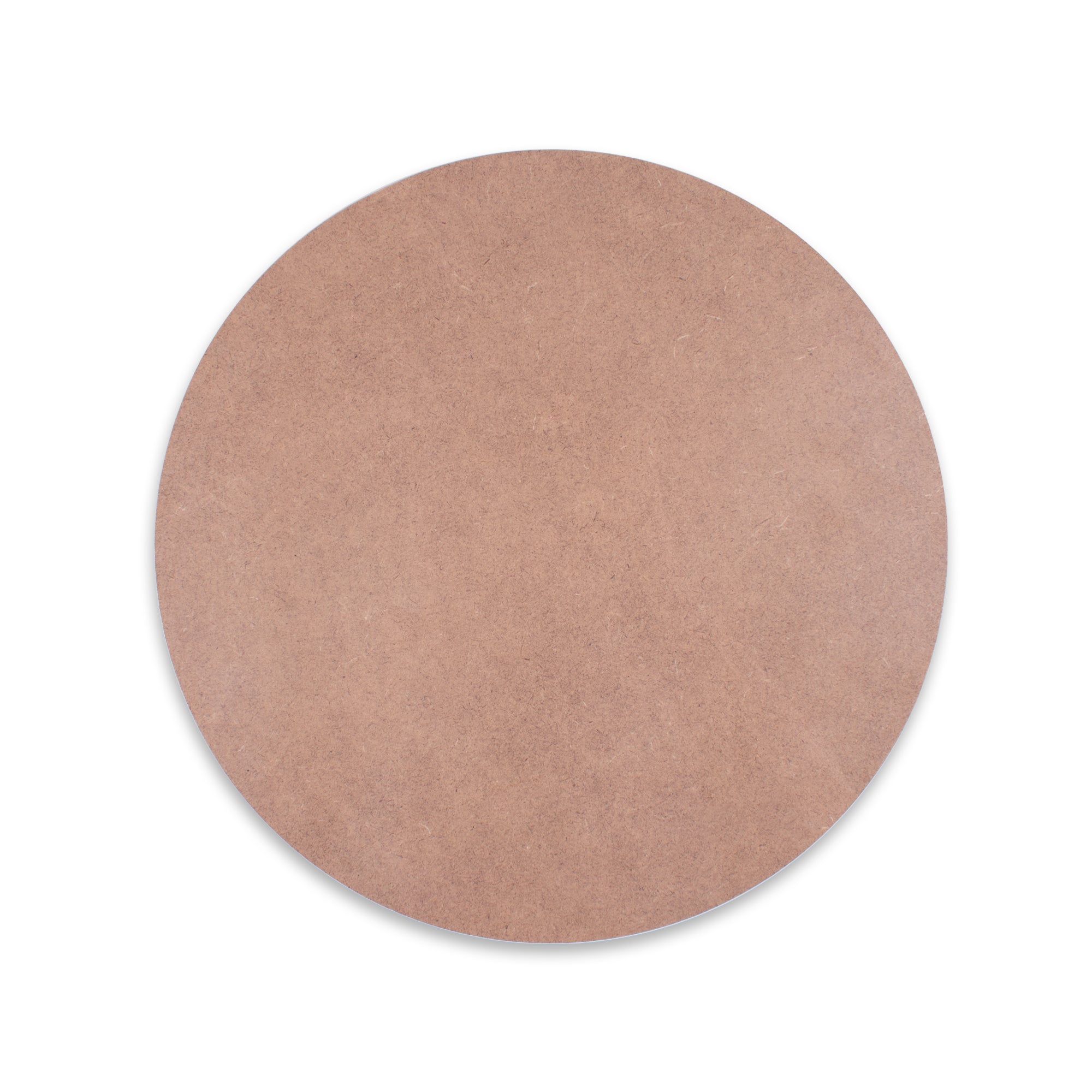 MDF Coaster Round 4Inch Dia 5Mm Thick 1Pc