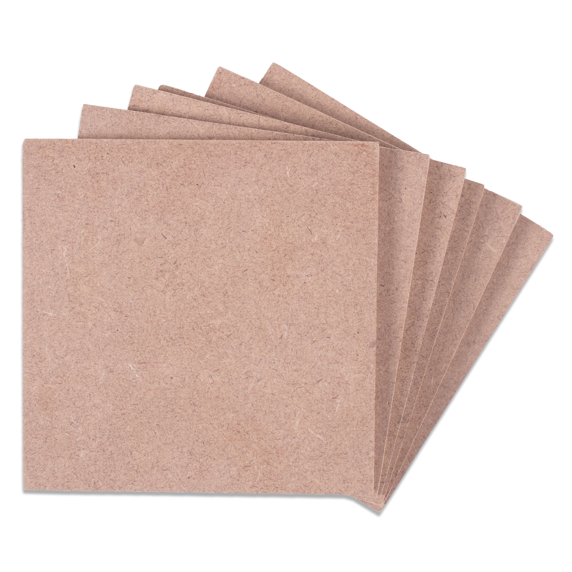 MDF Coaster Square 4 X 4Inch 5Mm Thick 1Pc Ib