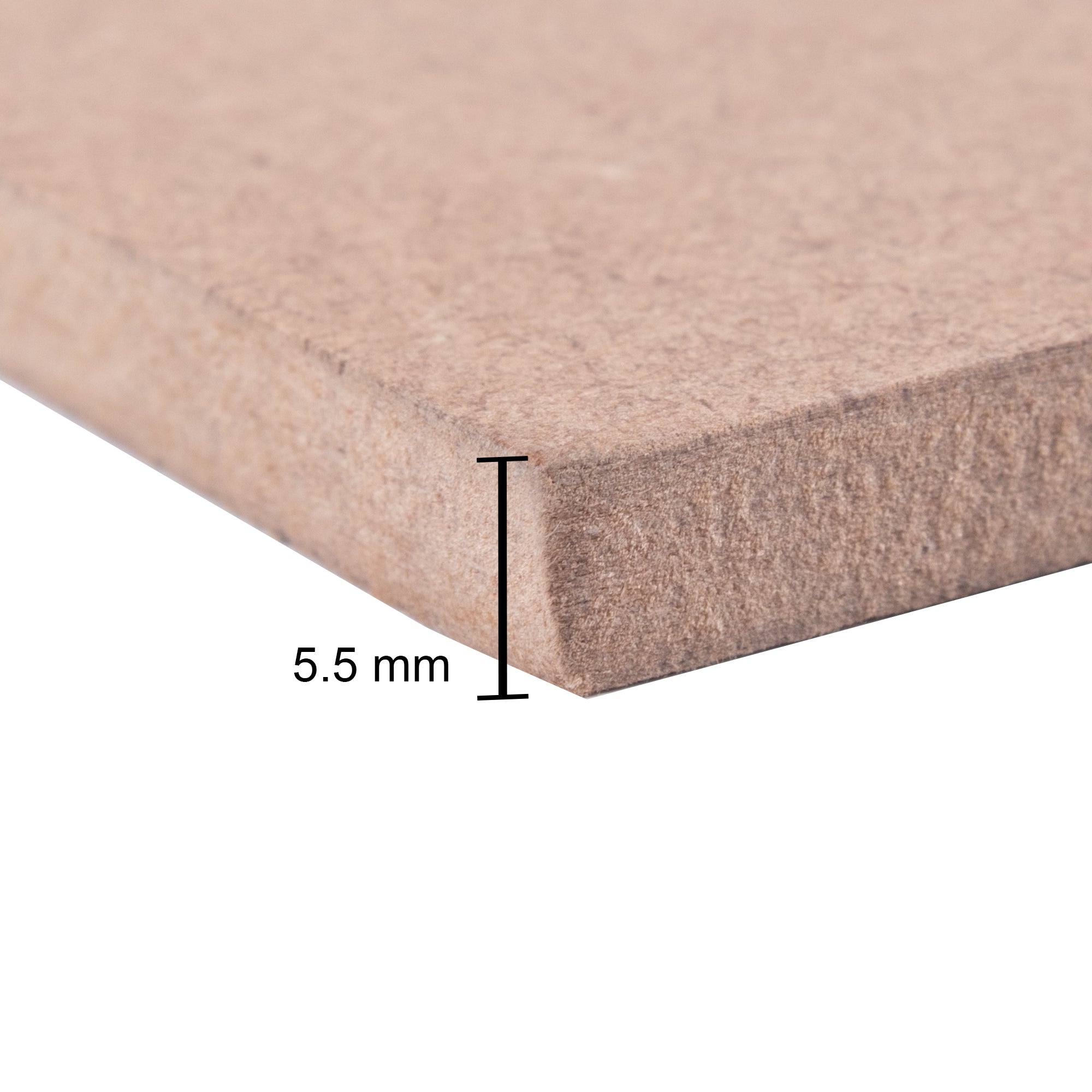 MDF Coaster Square 4 X 4Inch 5Mm Thick 1Pc Ib