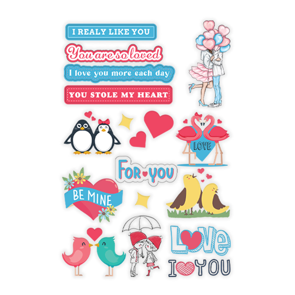 Stickers My Love Layer Pack 24Pc Pbci Lb