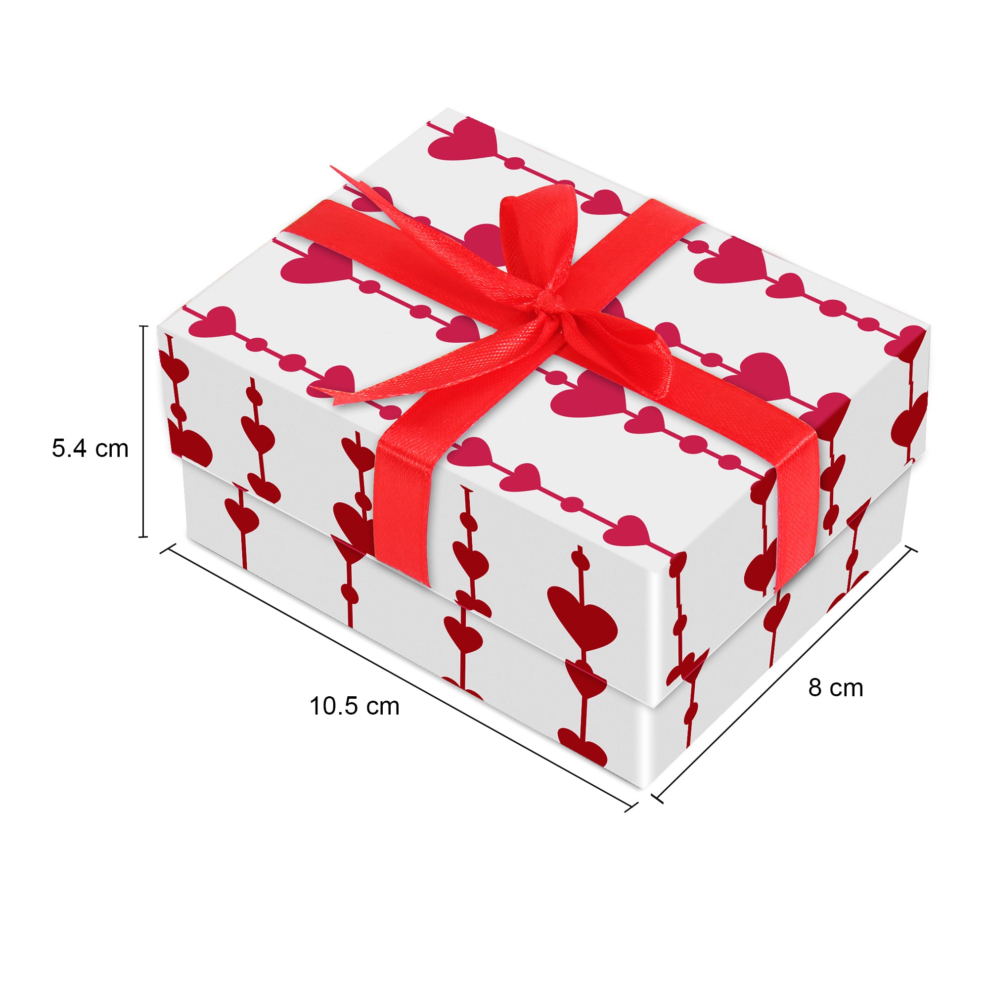 Gift Box Love Unlimited Bow L10.5 X W8 X D5.4(cm)  1pc