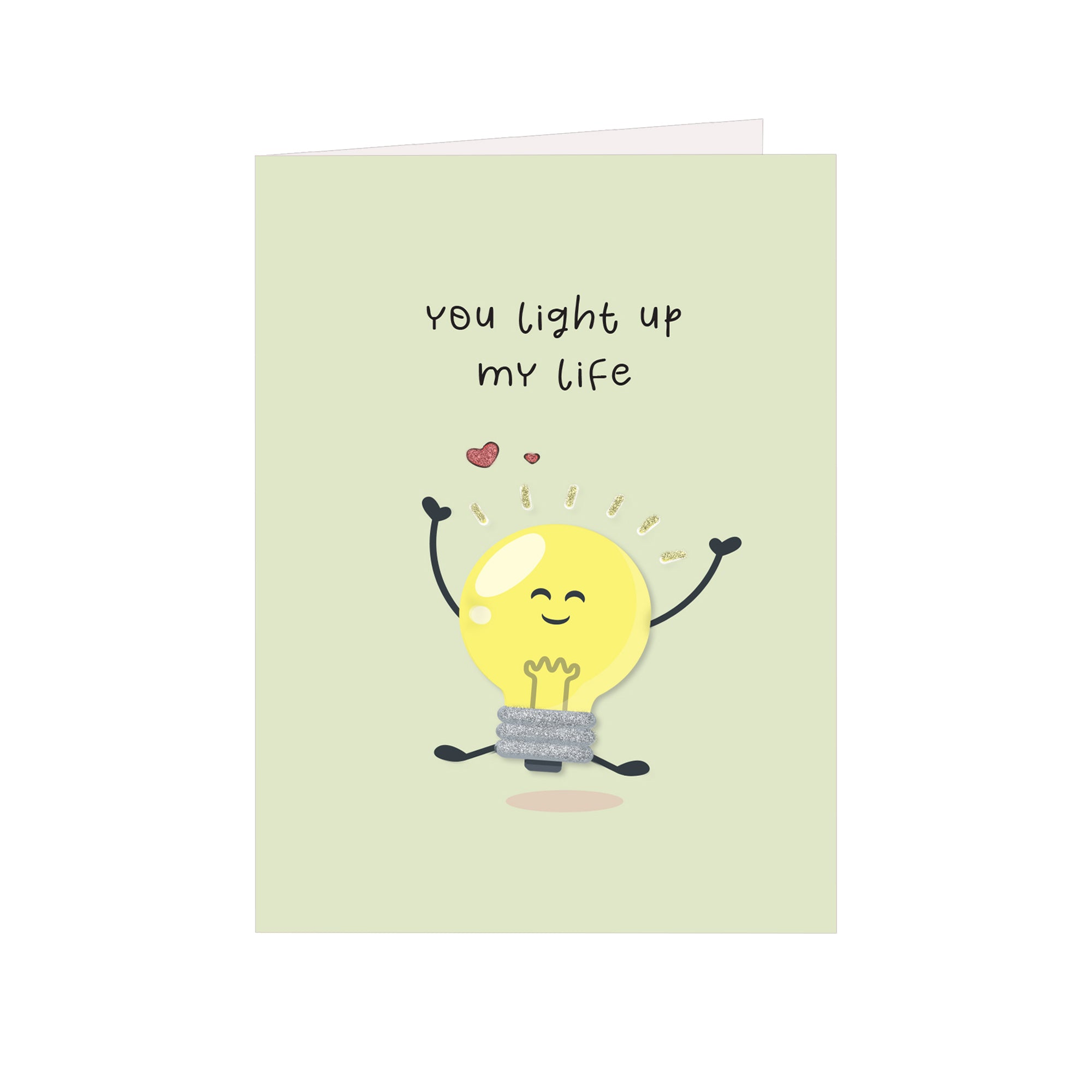 Greeting Card & Envelope Light Of My Life 4 X 6Inch Approx
