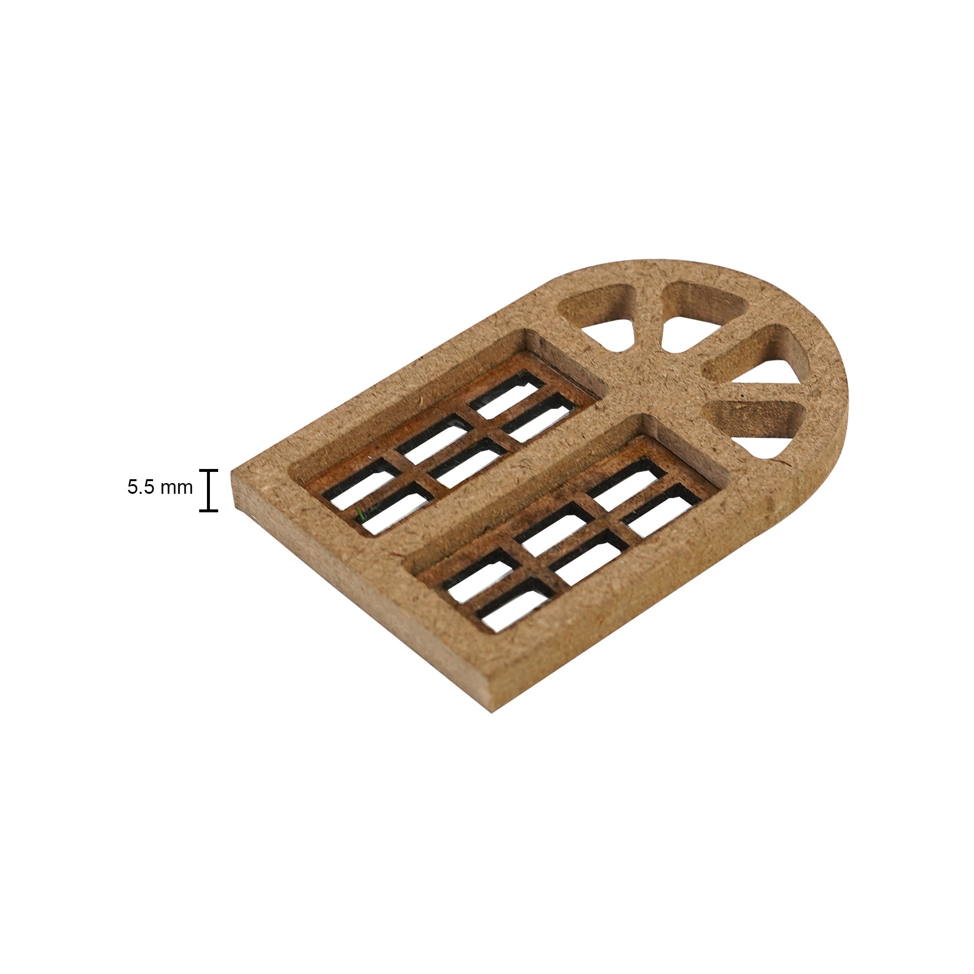 Build A Home Arch Window W44.7 X H67.4 mm 1pc