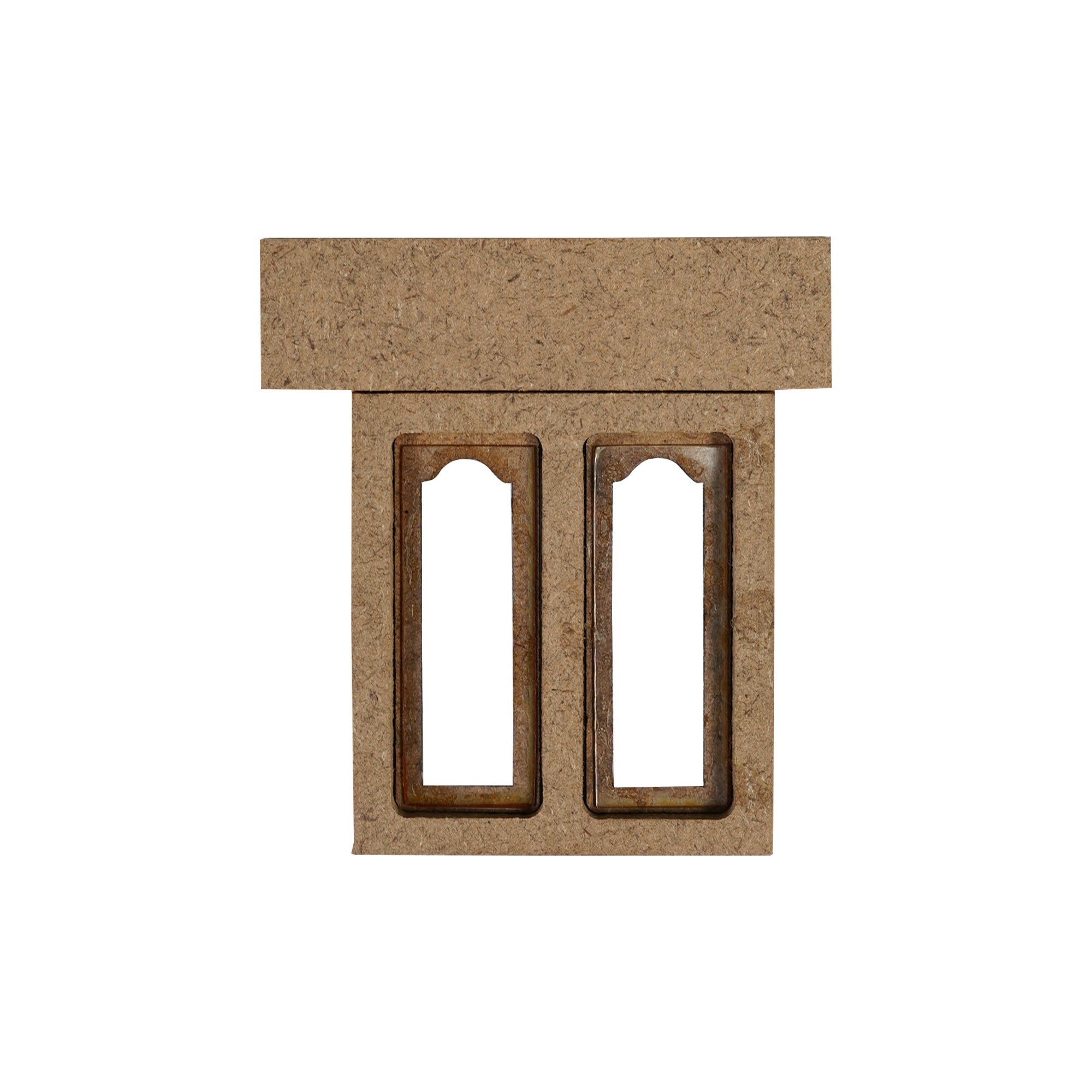 Build A Home 2 Door Window W44.7 X H49 mm 2pc