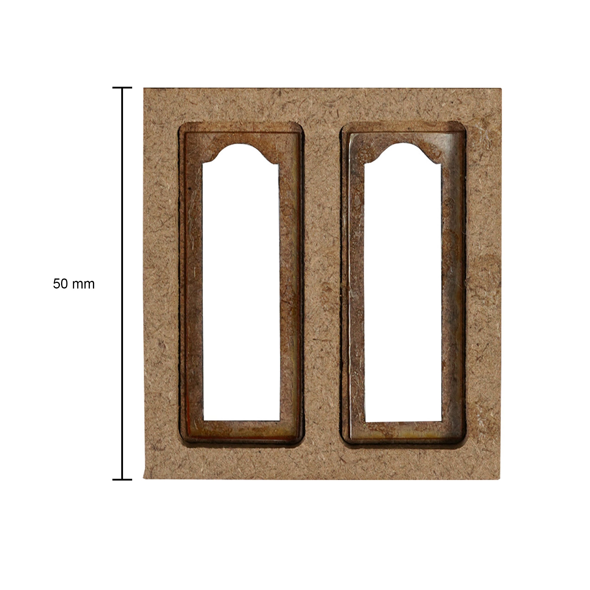 Build A Home 2 Door Window W44.7 X H49 mm 2pc
