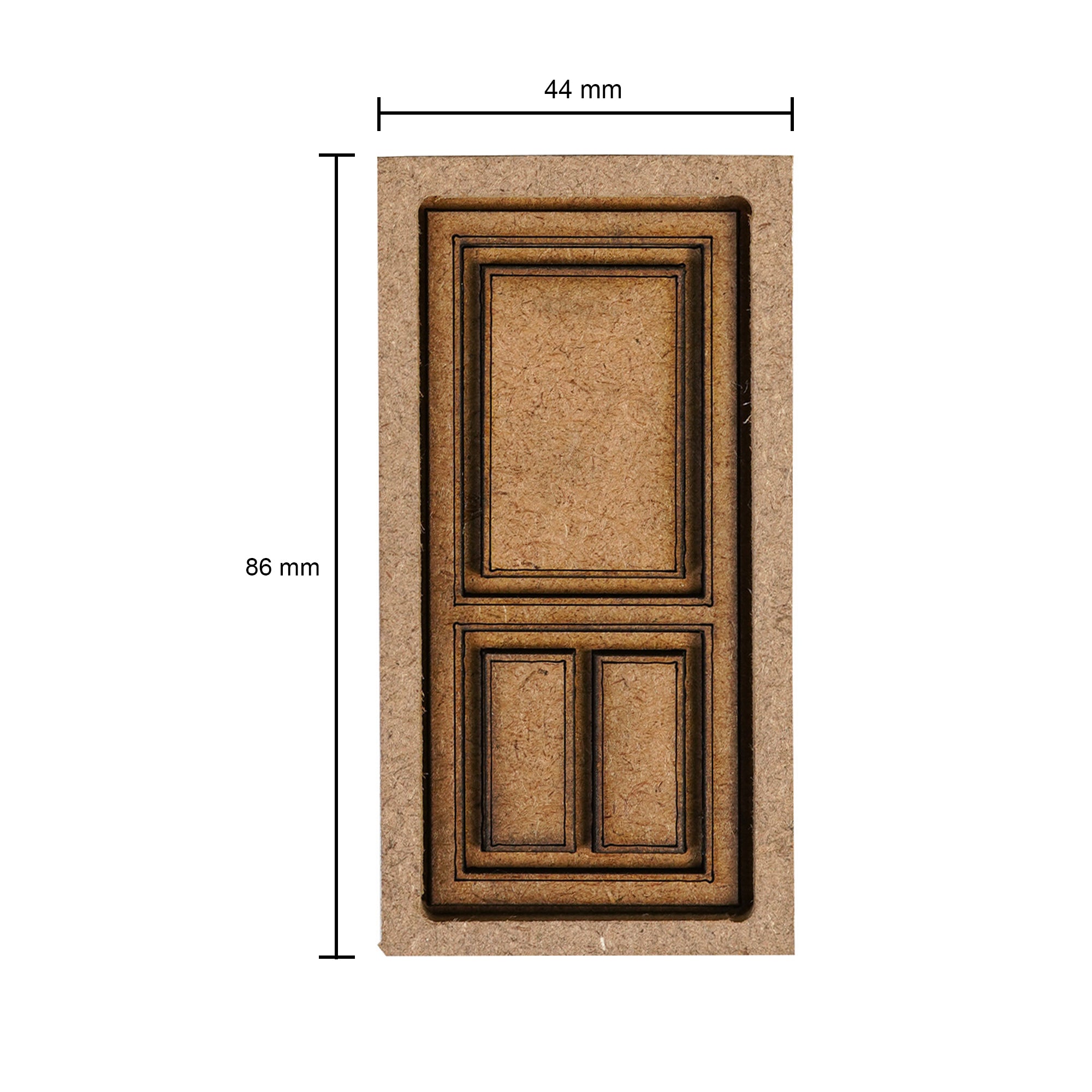 Build A Home Traditional Door W44.7 X H86.9 mm 2pc