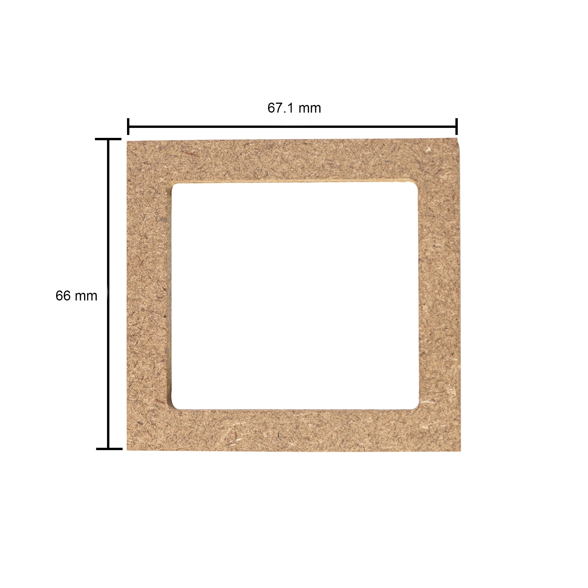 Build A Home Box Chajja For 2 Door Window W61.7 X H66 mm 1pc