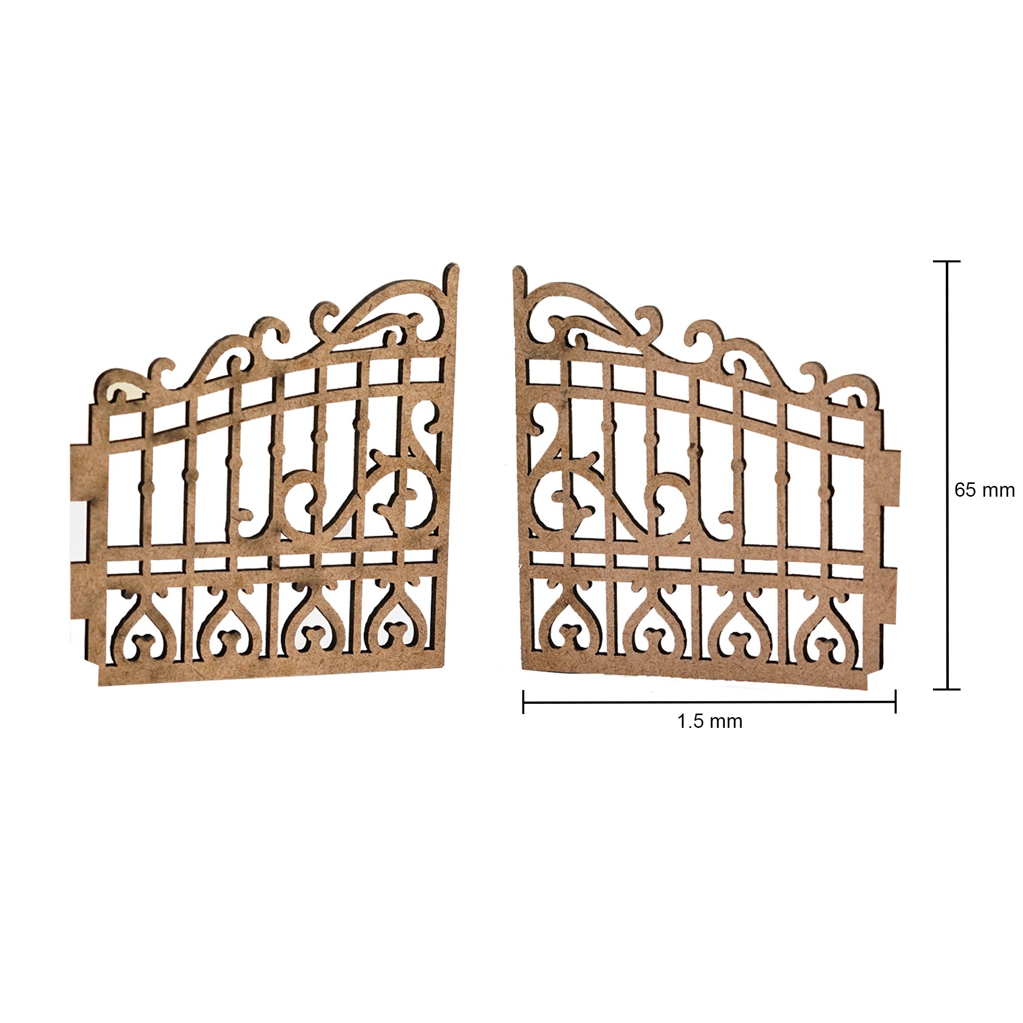 Build A Home Classic Gate W157.9 X H68 mm 4pc