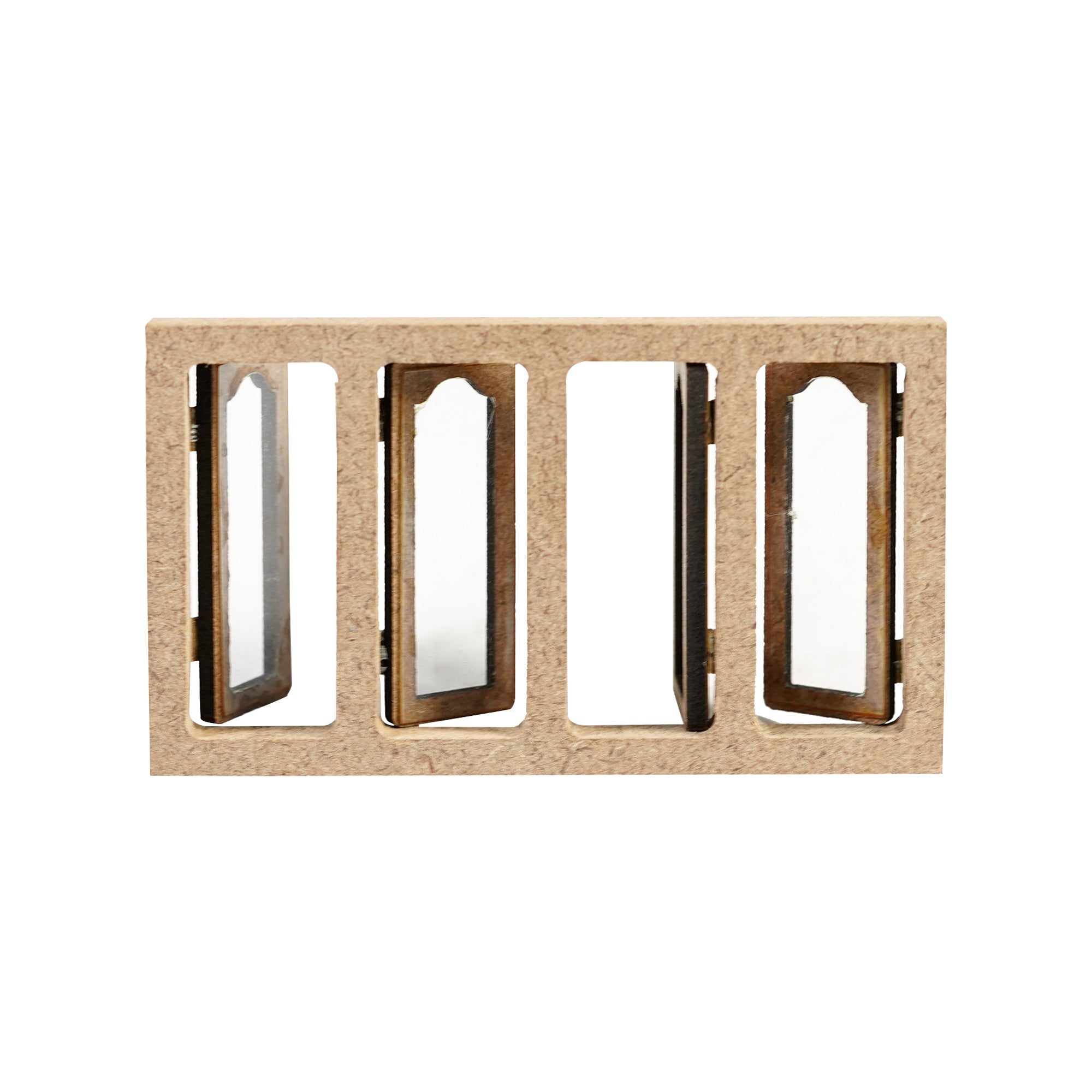 Build A Home 4 Door Window W85.4 X H49 mm 2pc