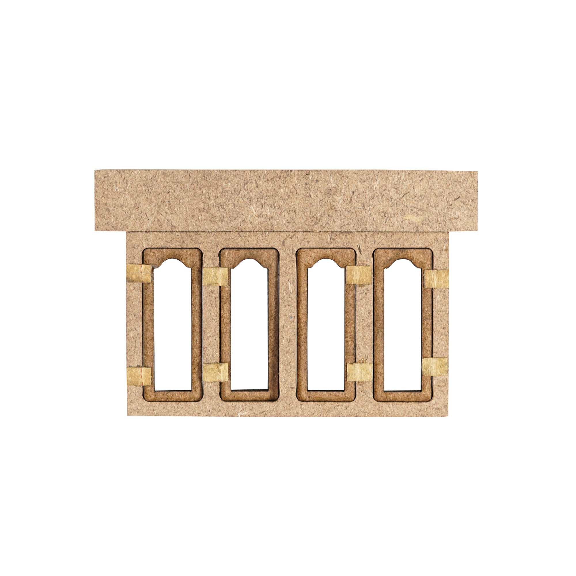 Build A Home 4 Door Window W85.4 X H49 mm 2pc