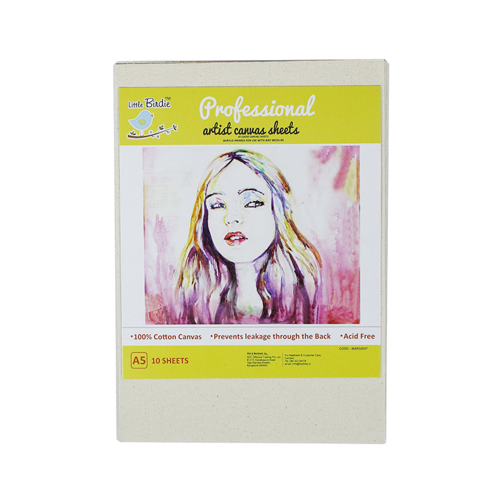 Canvas Sheets A5 10Sheets